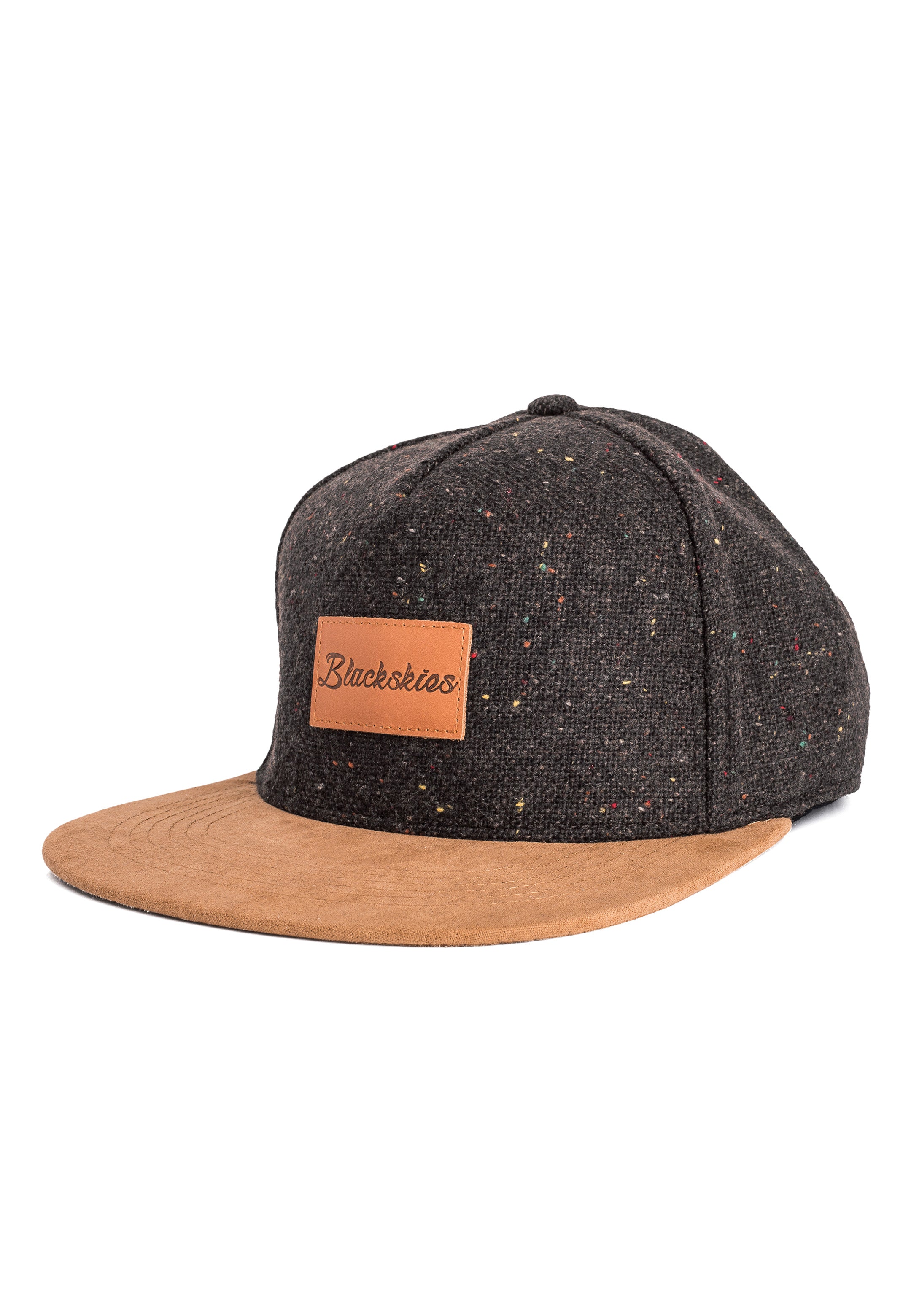 Obsidius Snapback Cap - Black-Brown - Blackskies | Premium
