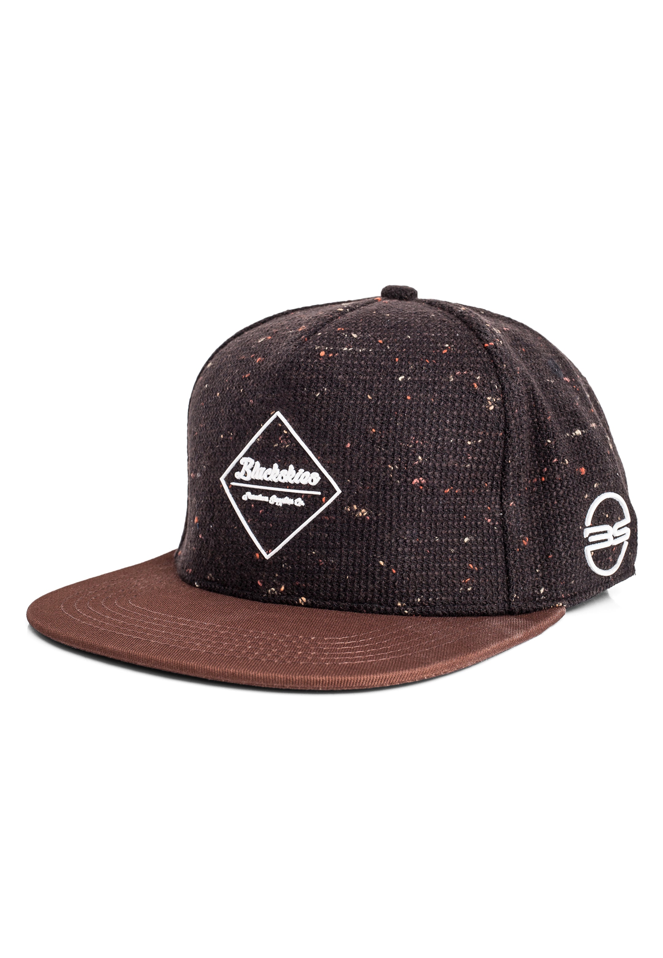 Osiris Snapback Cap - Brown-Brown-Wool - Blackskies | Premium