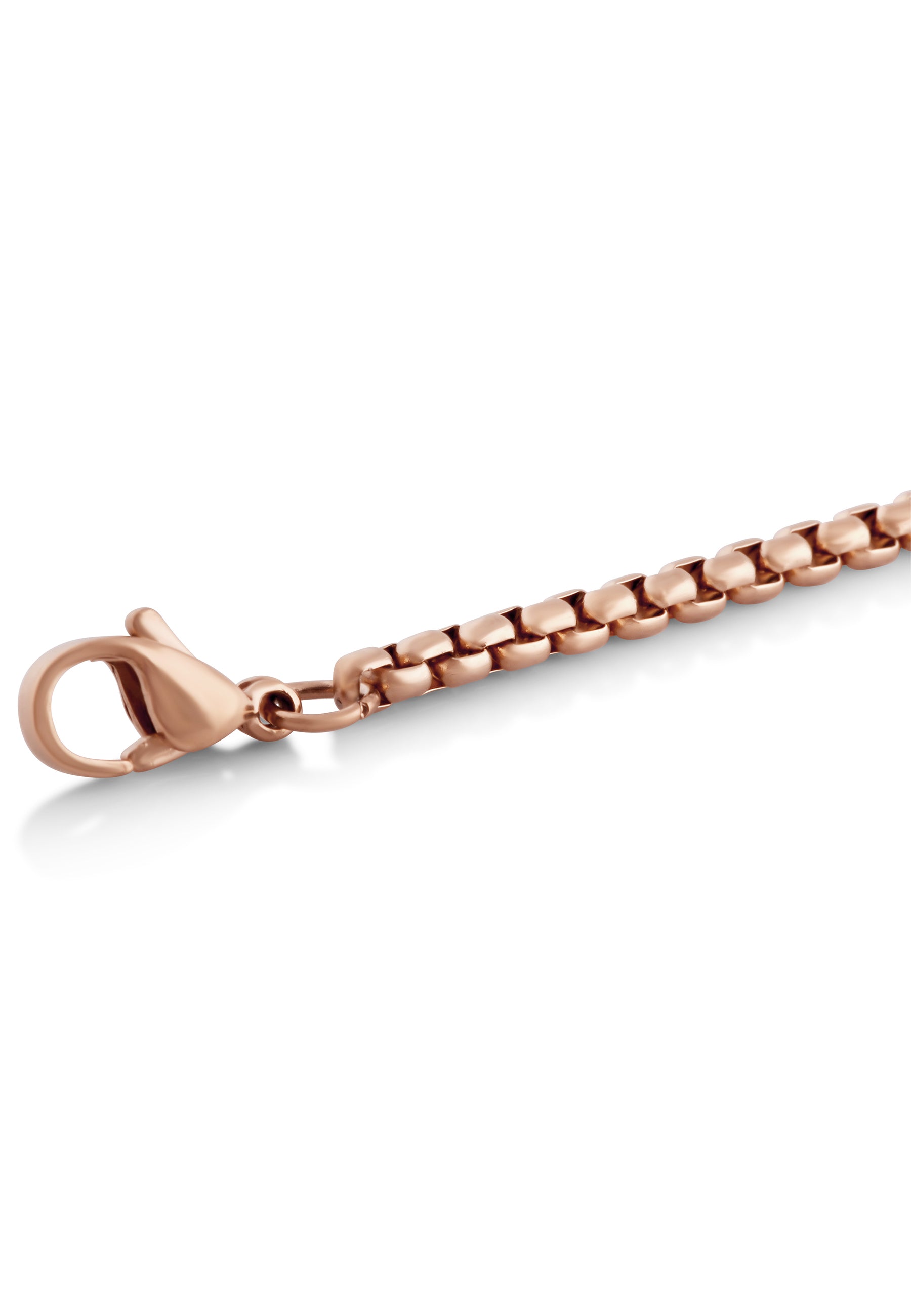 AK-B-BAC-03-Akitsune-Baca-Chain-Link-Bracelet-Rose-Gold-Lobster-Clasp-Details