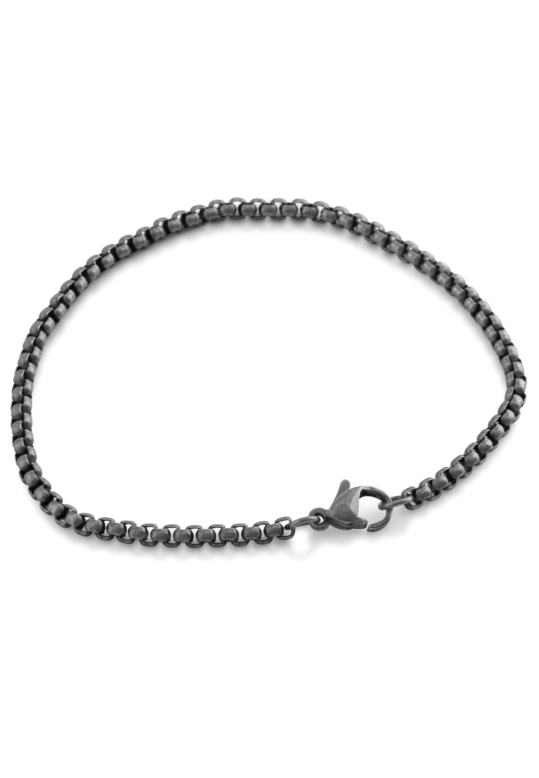 AK-B-BAC-05-Akitsune-Baca-Chain-Bracelet-3mm-Antique-Silver