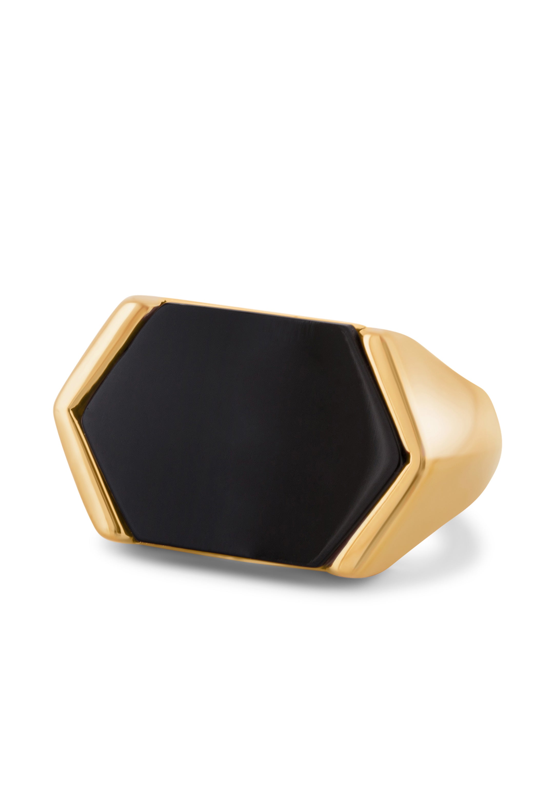 Akitsune-Abyssum-Ring-Gold-Black-Stone-Front