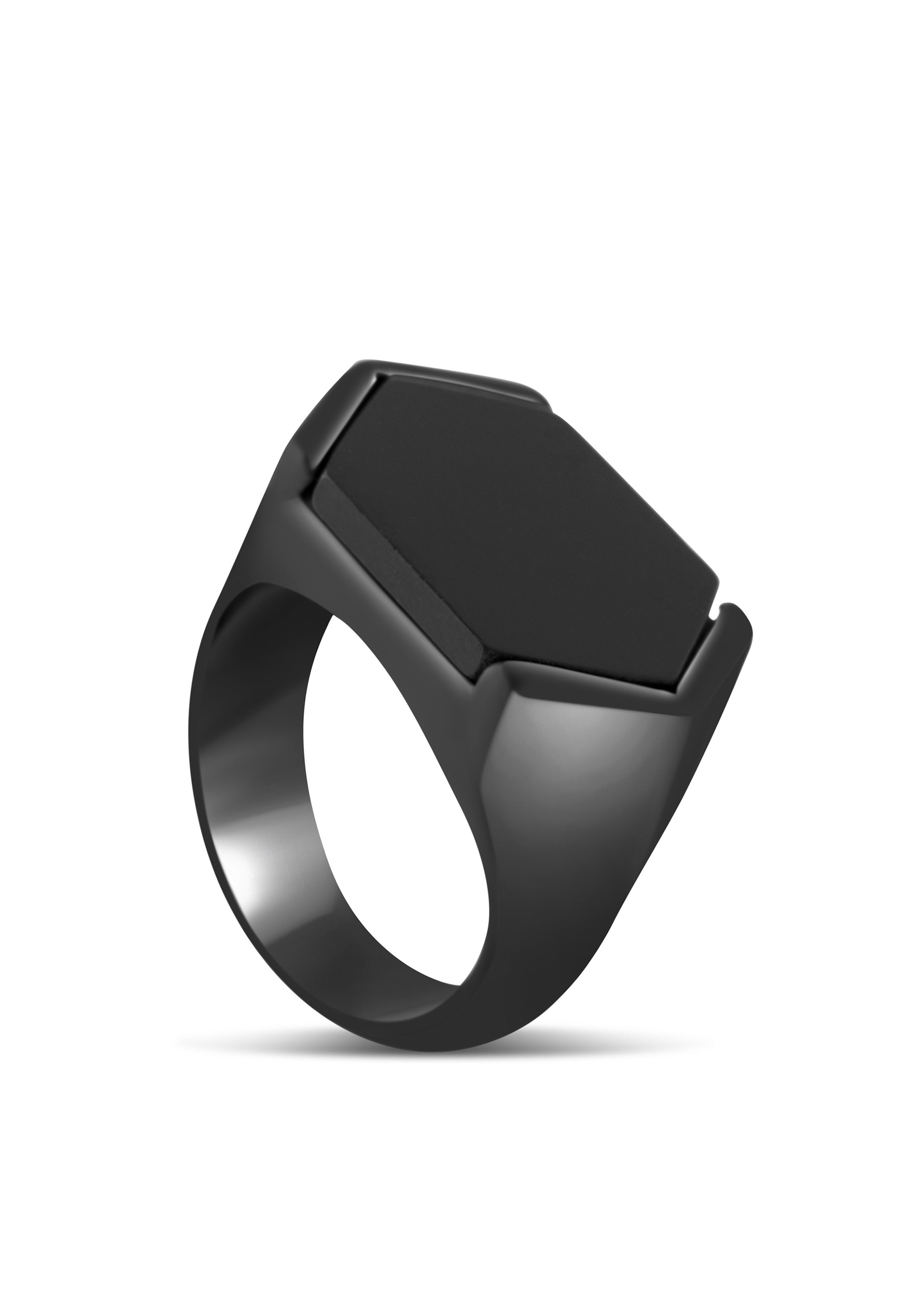 Akitsune-Abyssum-Ring-Matte-Black-Black-Stone