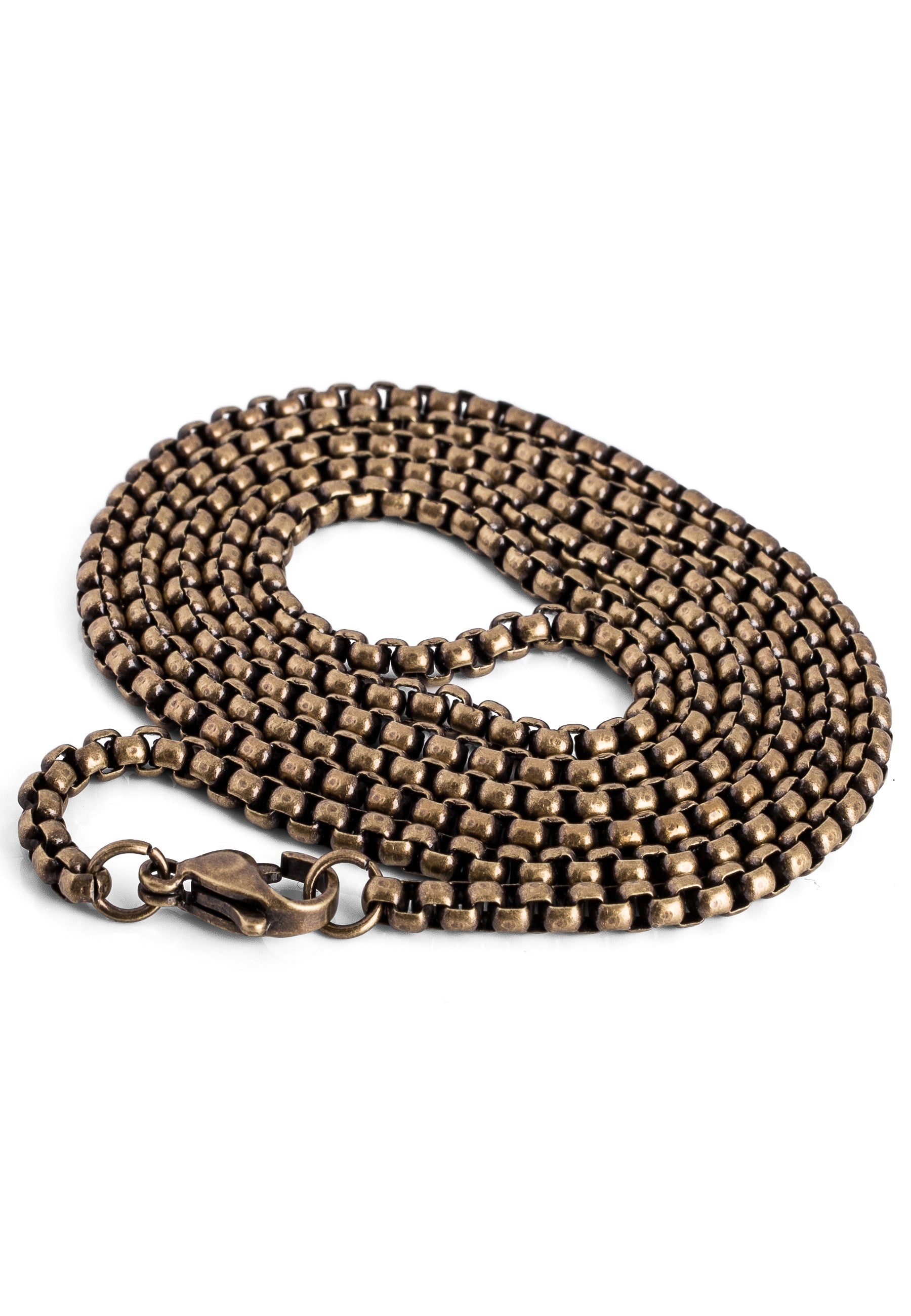 Akitsune-Baca-Chain-3mm-Necklace-Brass