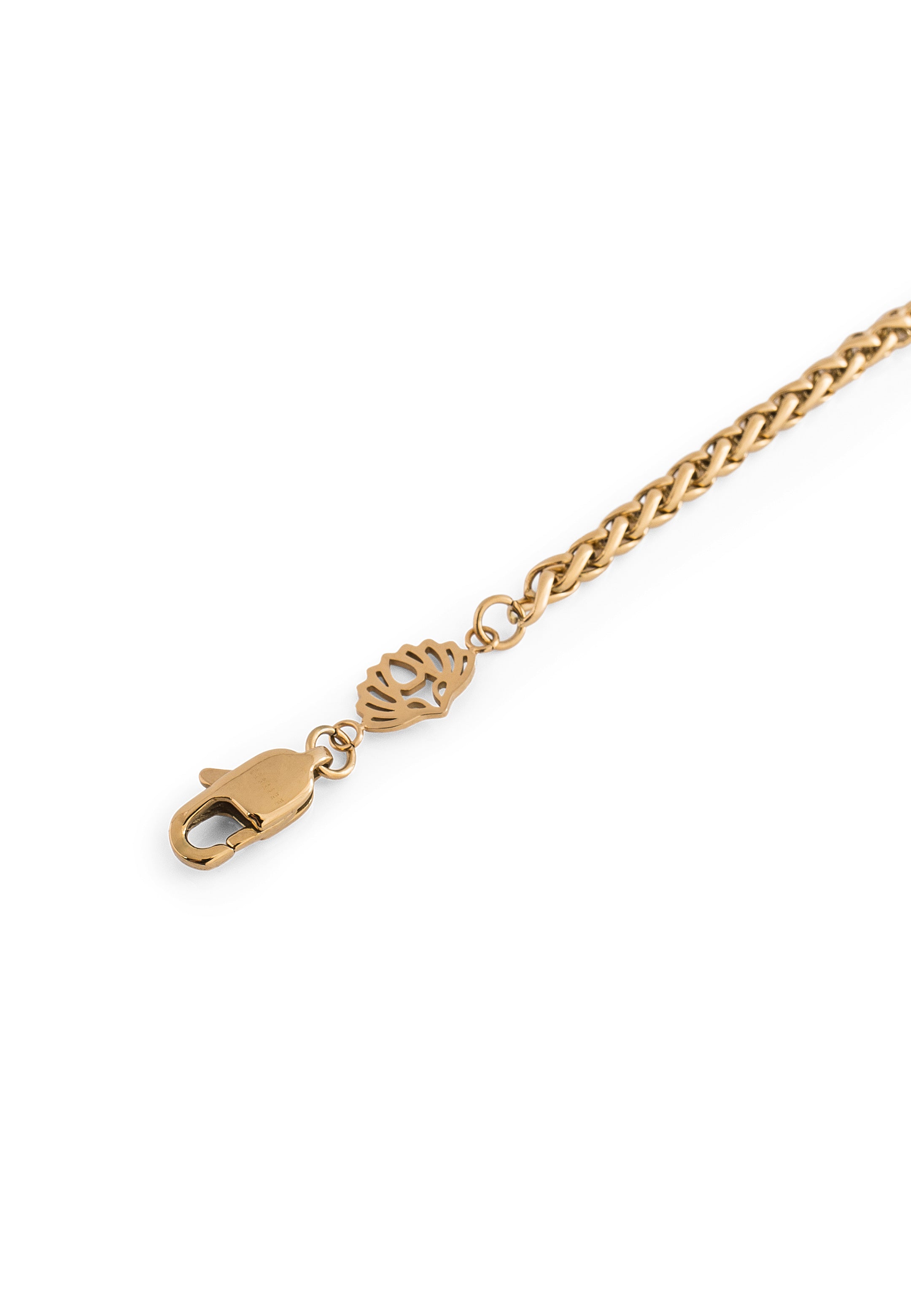 Akitsune-Cor-Wheat-Chain-Bracelet-Gold