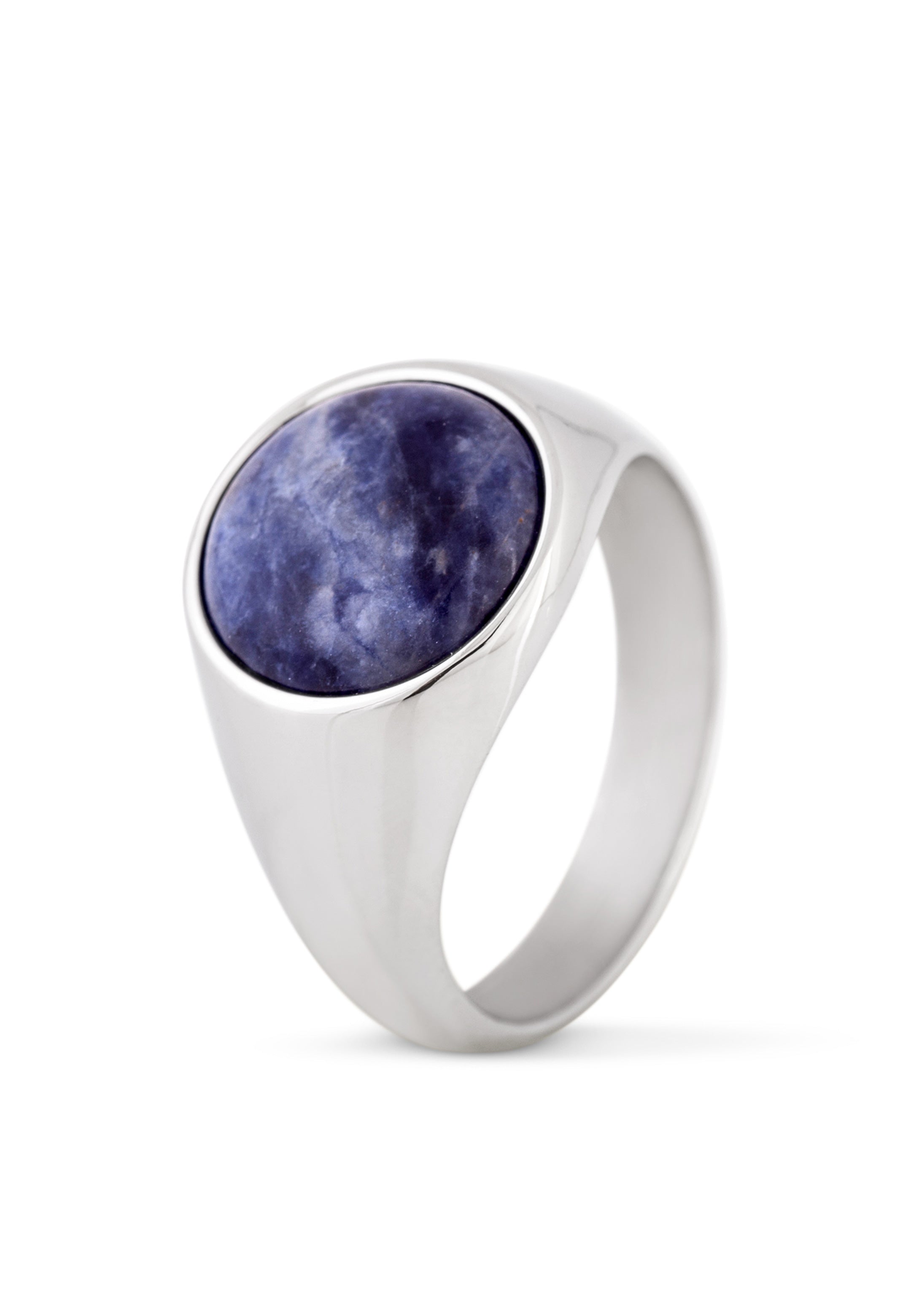 Akitsune Coruscent Ring Silver-Sodalite
