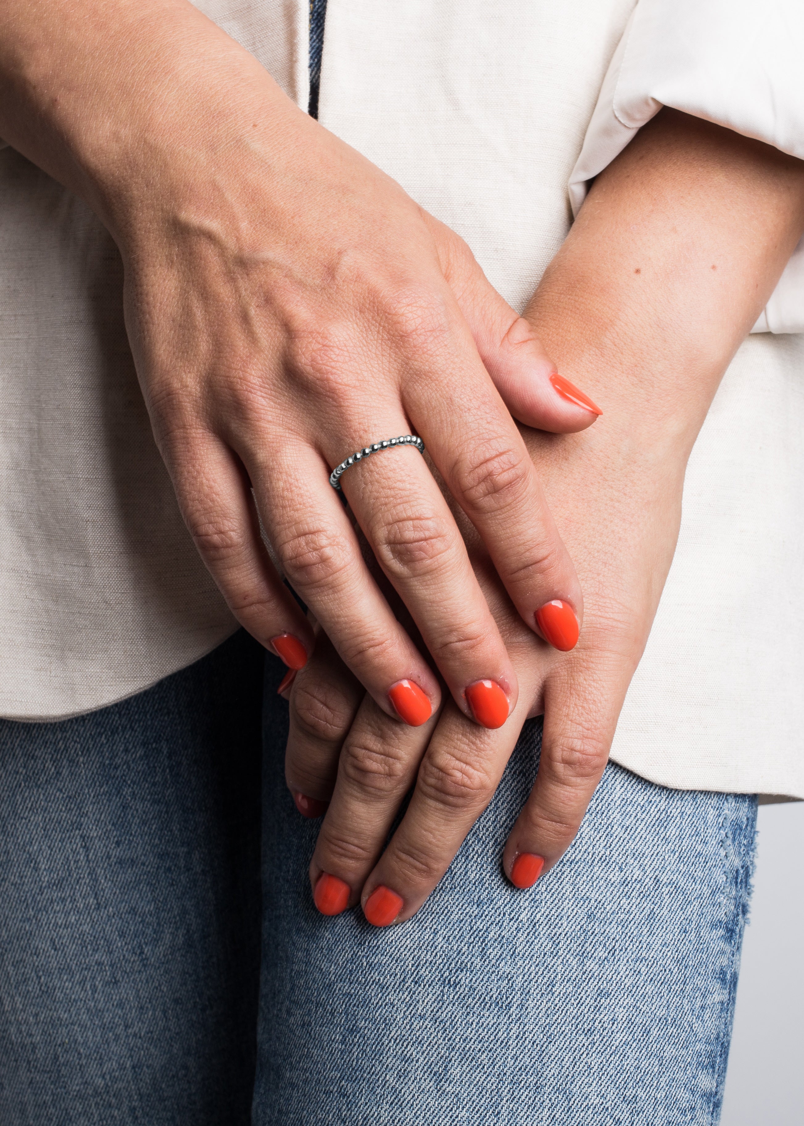 Akitsune-Delight-Ring-Silver-Model-2