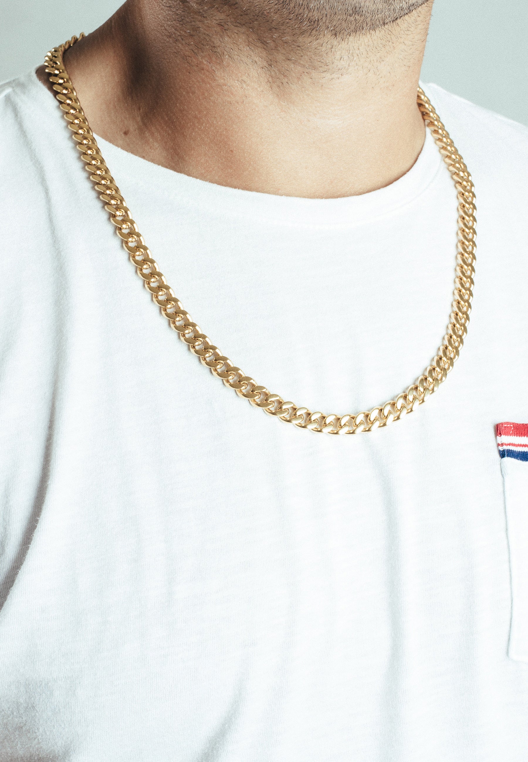 Akitsune-Fibra-Chain-70cm-9mm-Gold-Model