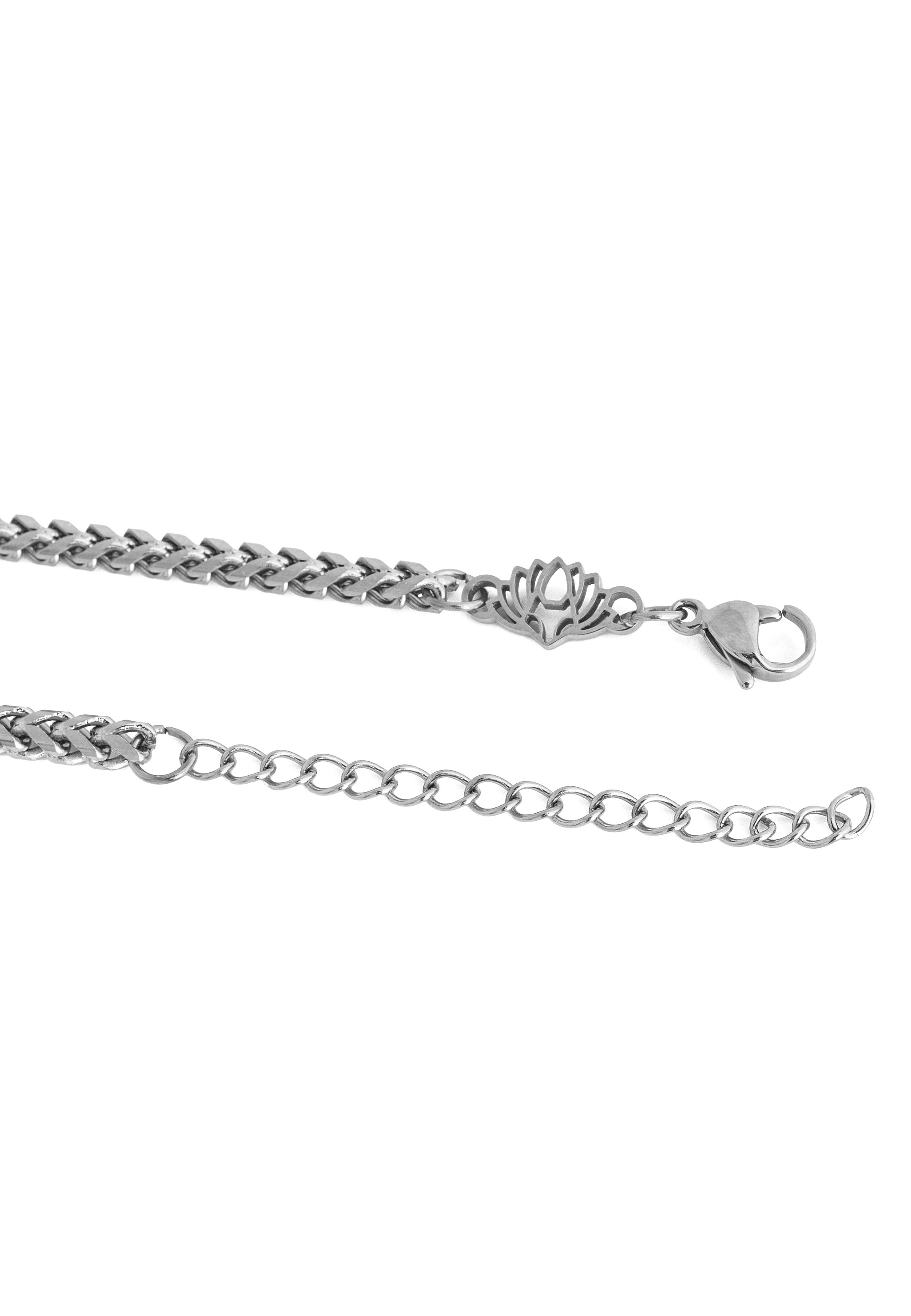Akitsune-Franco-Chain-Bracelet-Silver-3mm-Detail