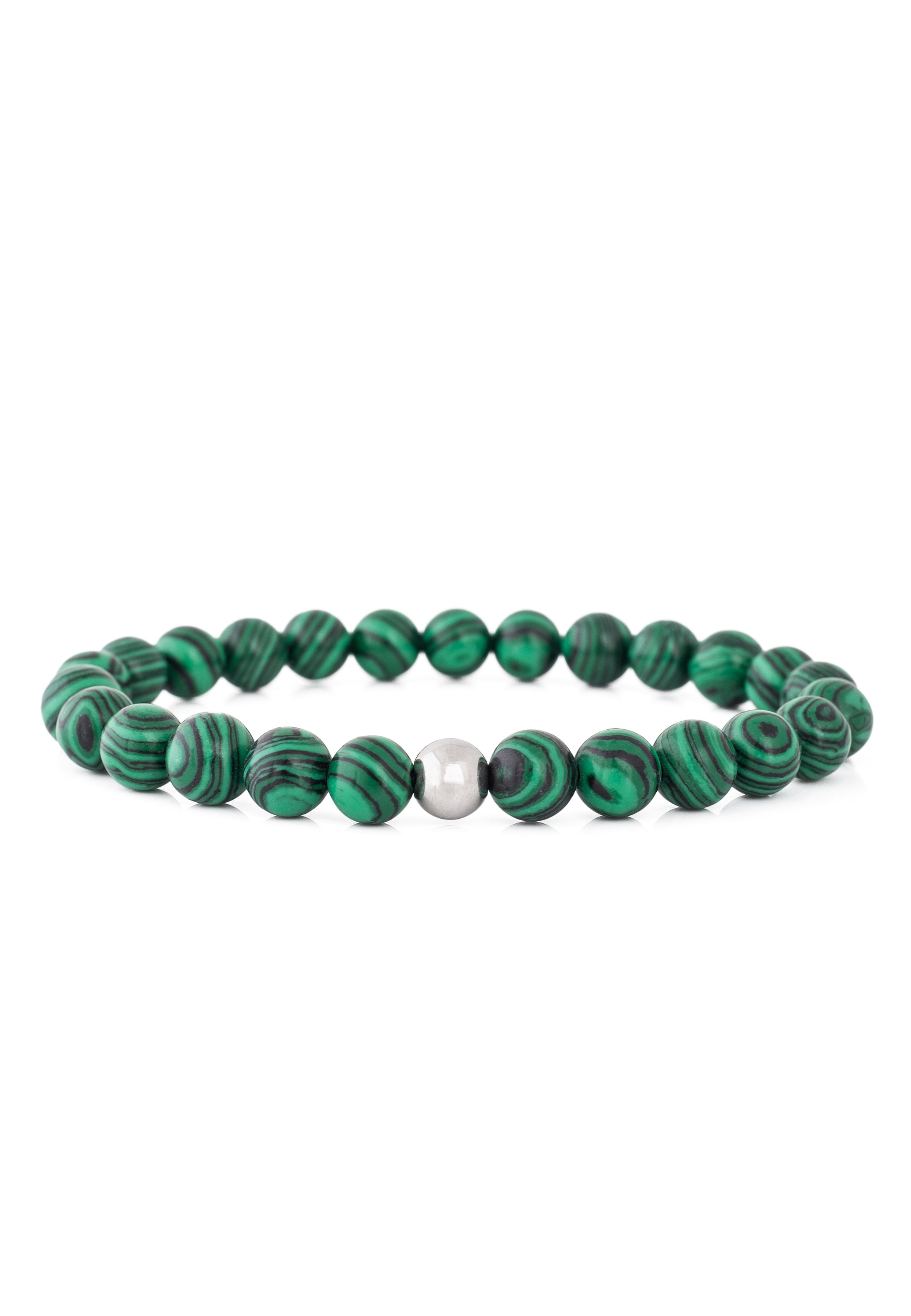 Akitsune-Globae-Beaded-Bracelet-Artificial-Malachite-2