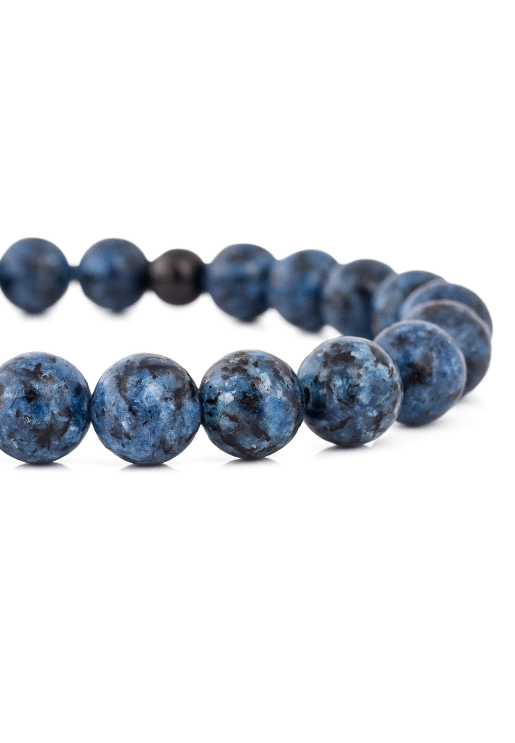 Akitsune-Globae-Beaded-Bracelet-Marble-Blue-1