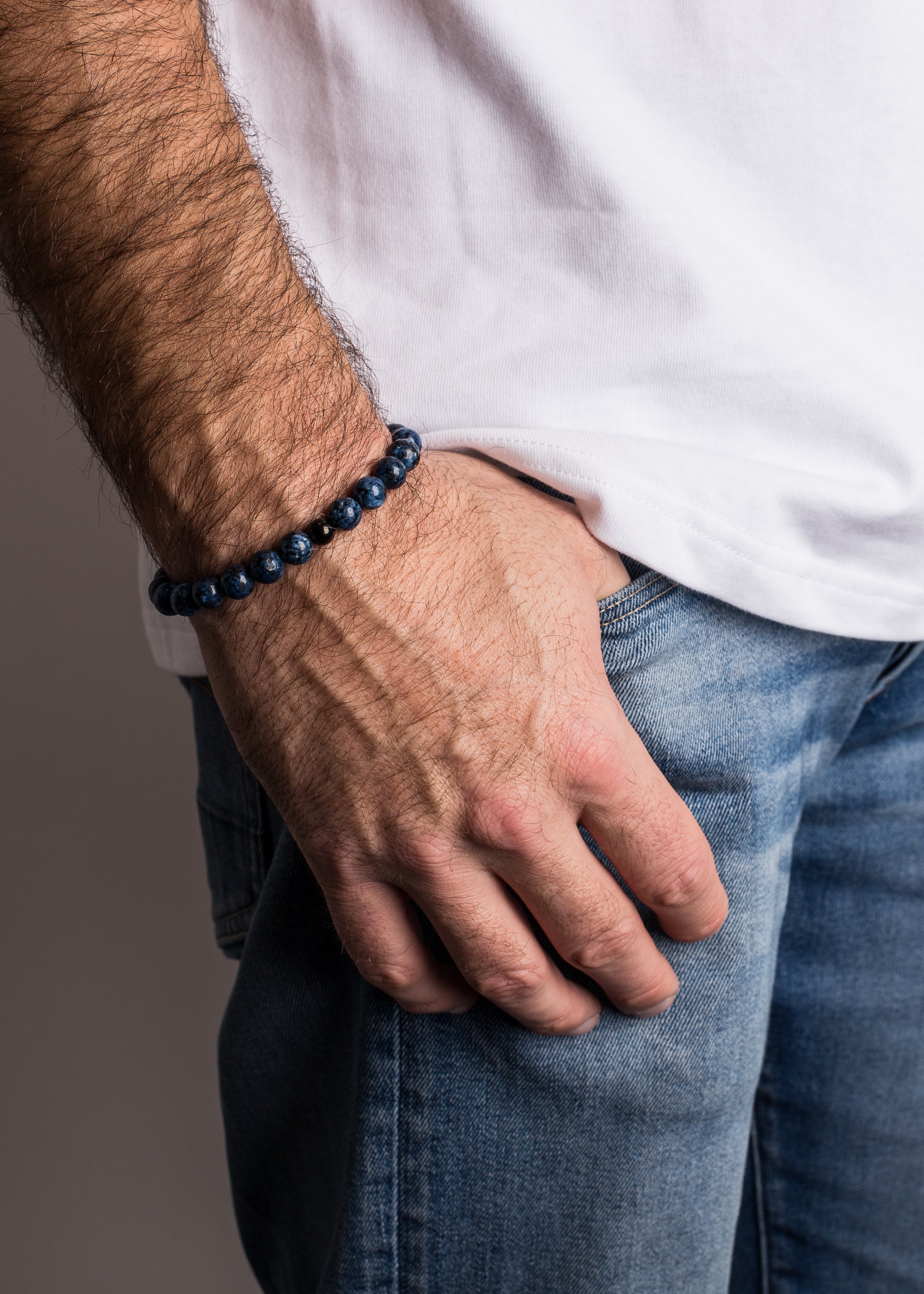 Akitsune-Globae-Beaded-Bracelet-Marble-Blue-6