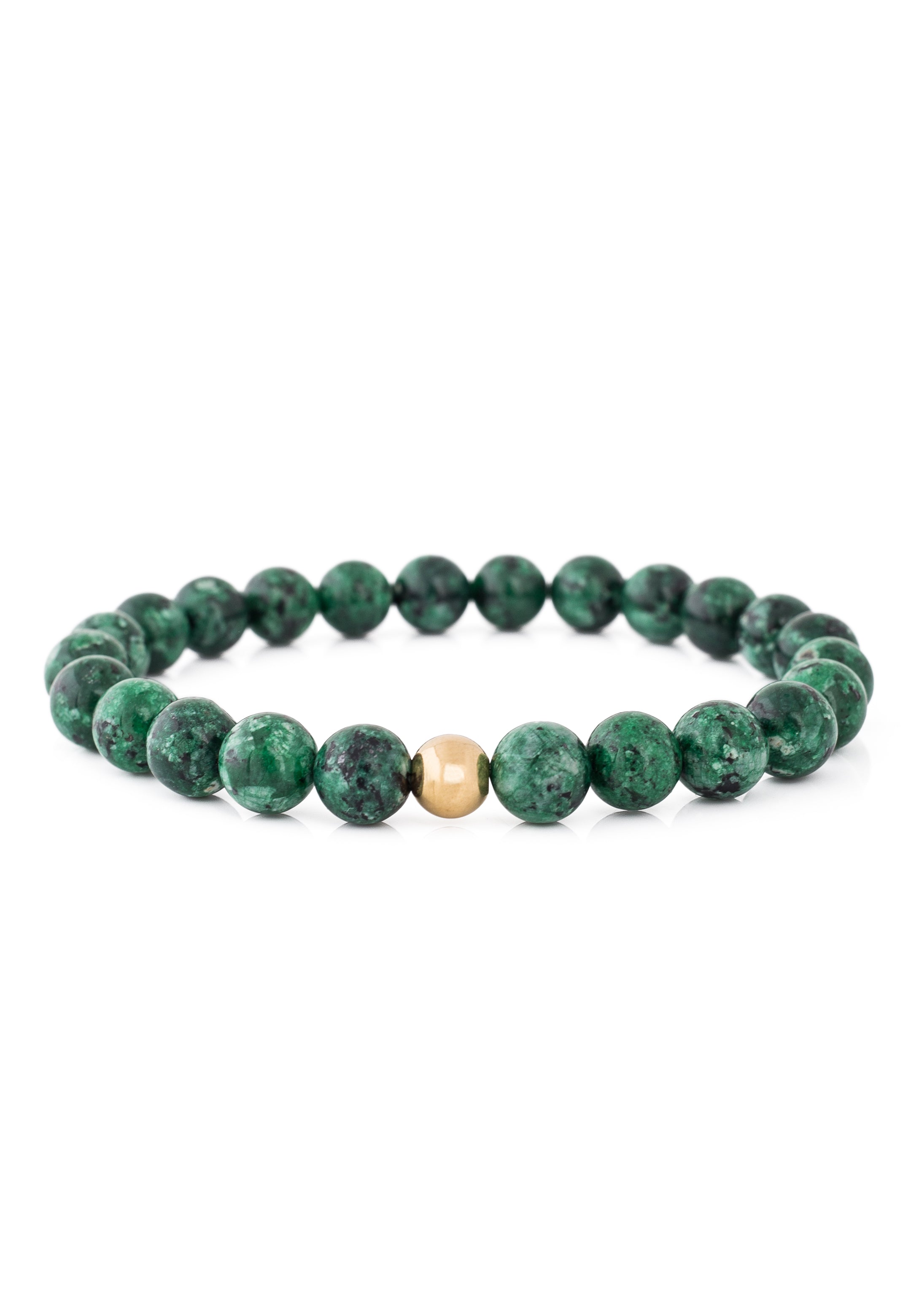 Akitsune-Globae-Beaded-Bracelet-Marble-Green-2