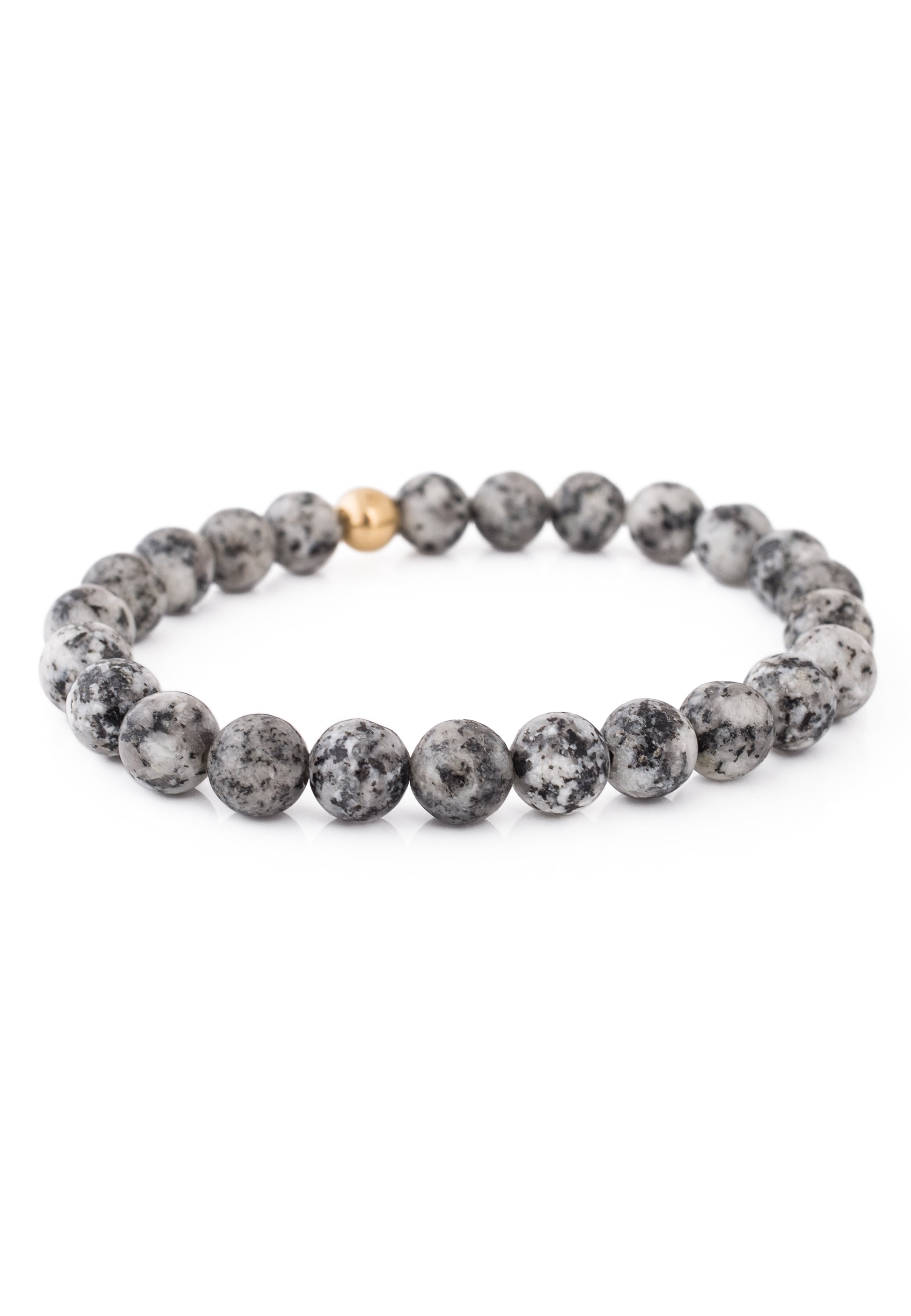 Akitsune-Globae-Beaded-Bracelet-Marble-Grey-1