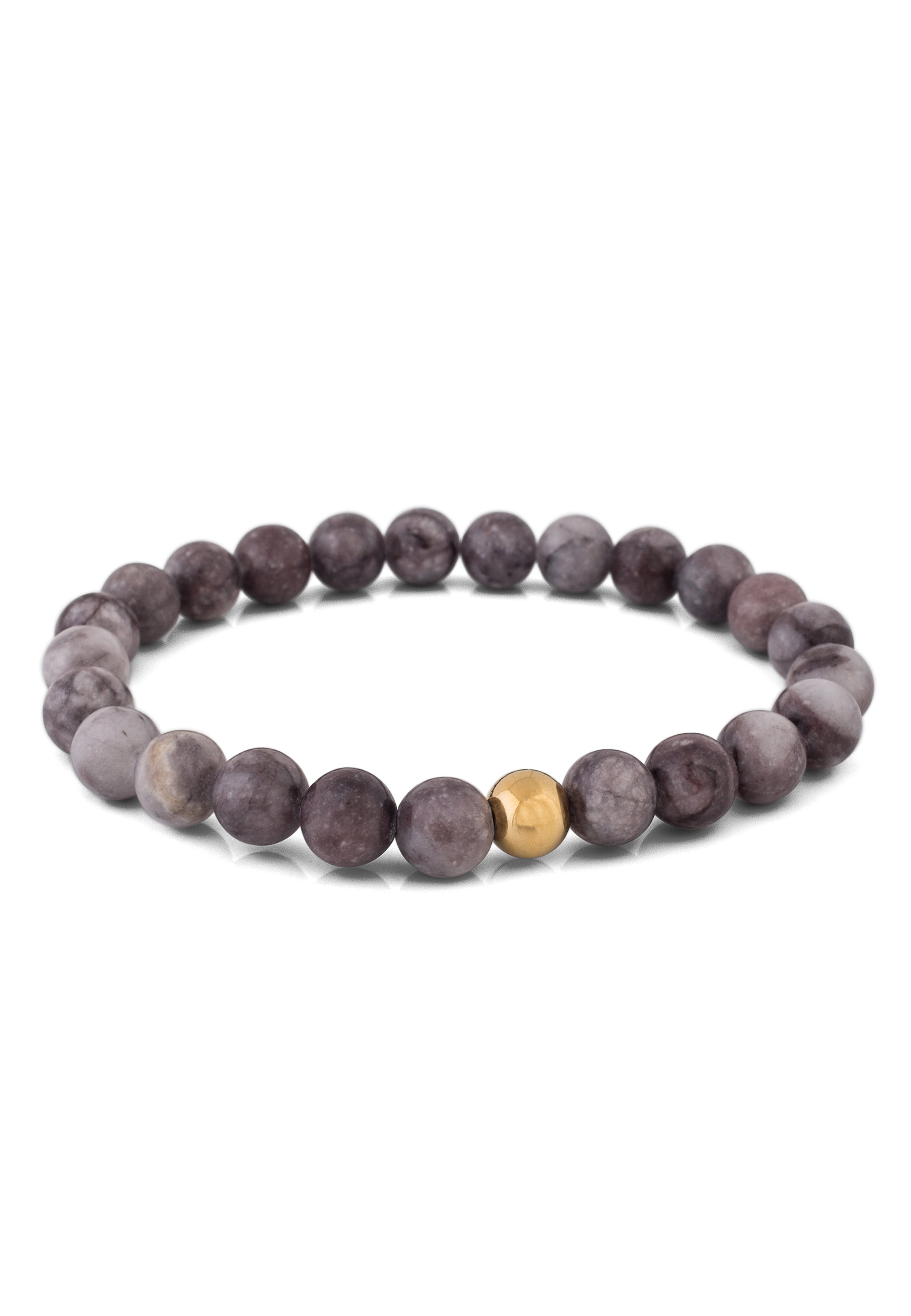 Akitsune-Globae-Bracelet-Purple-Wood-Grain-Stone-Model-2