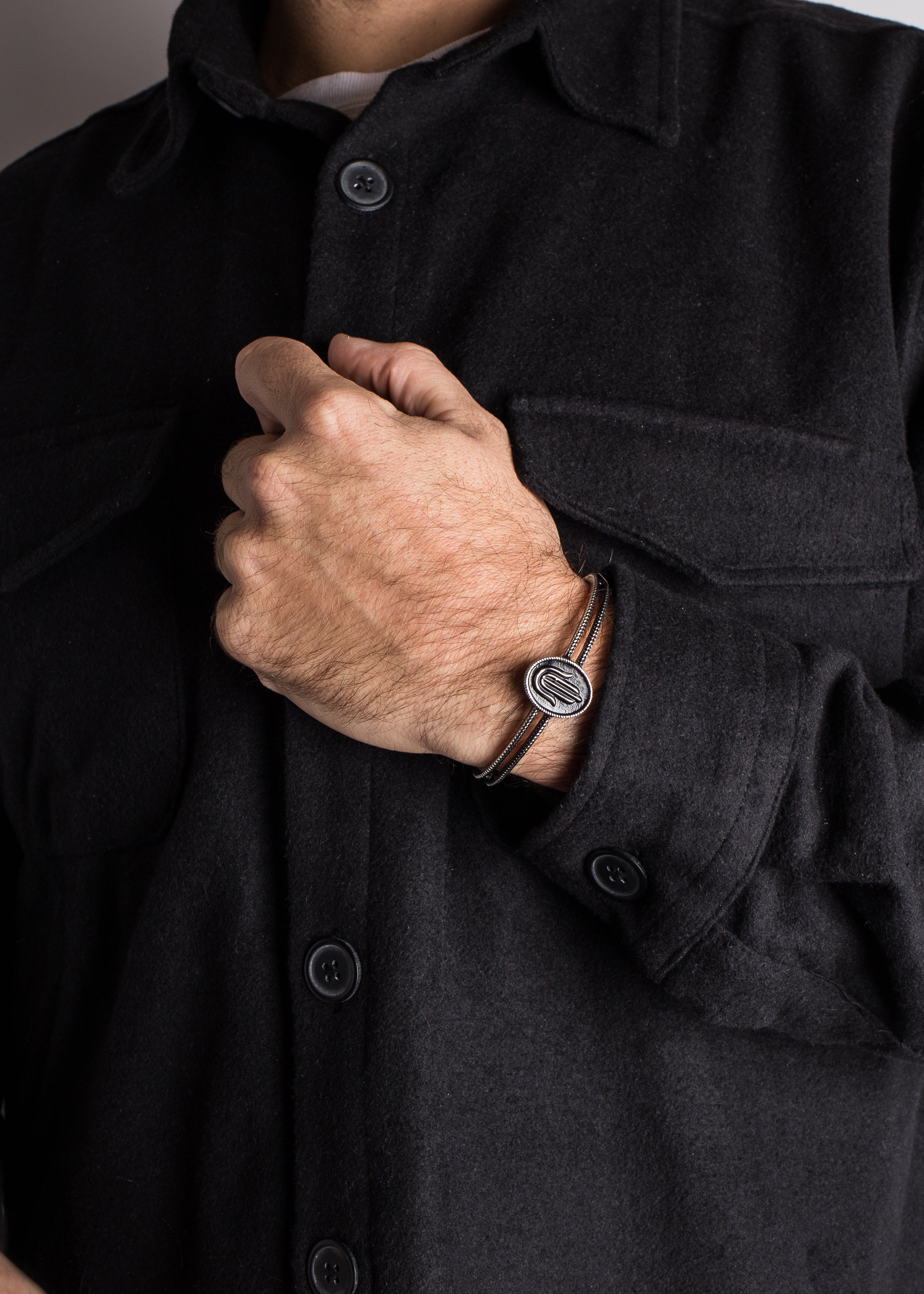 Akitsune-Hamsa-Bangle-Bracelet-Antique-Silver-Hand-of-Fatima-8