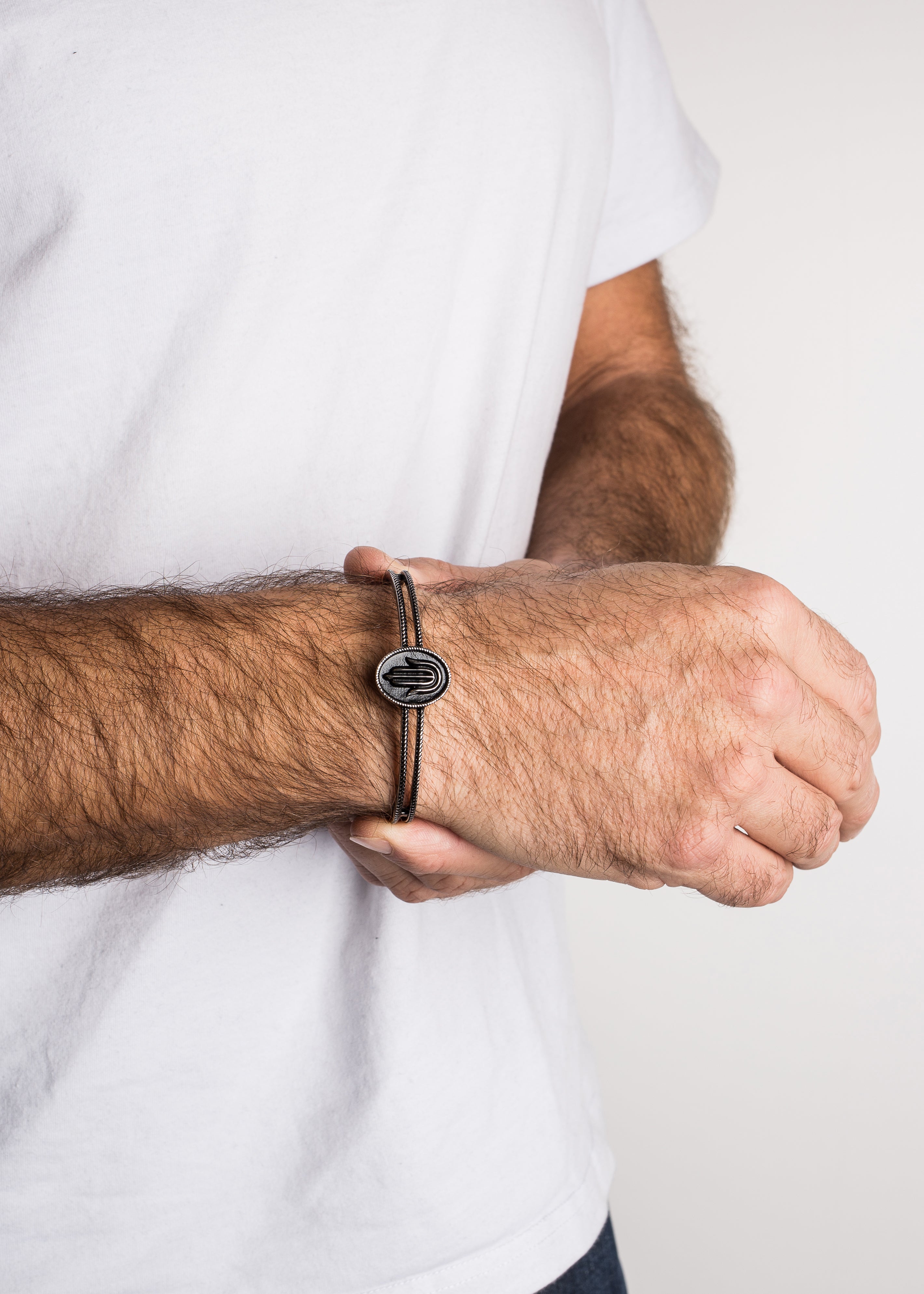 Akitsune-Hamsa-Bangle-Bracelet-Antique-Silver-Hand-of-Fatima-9