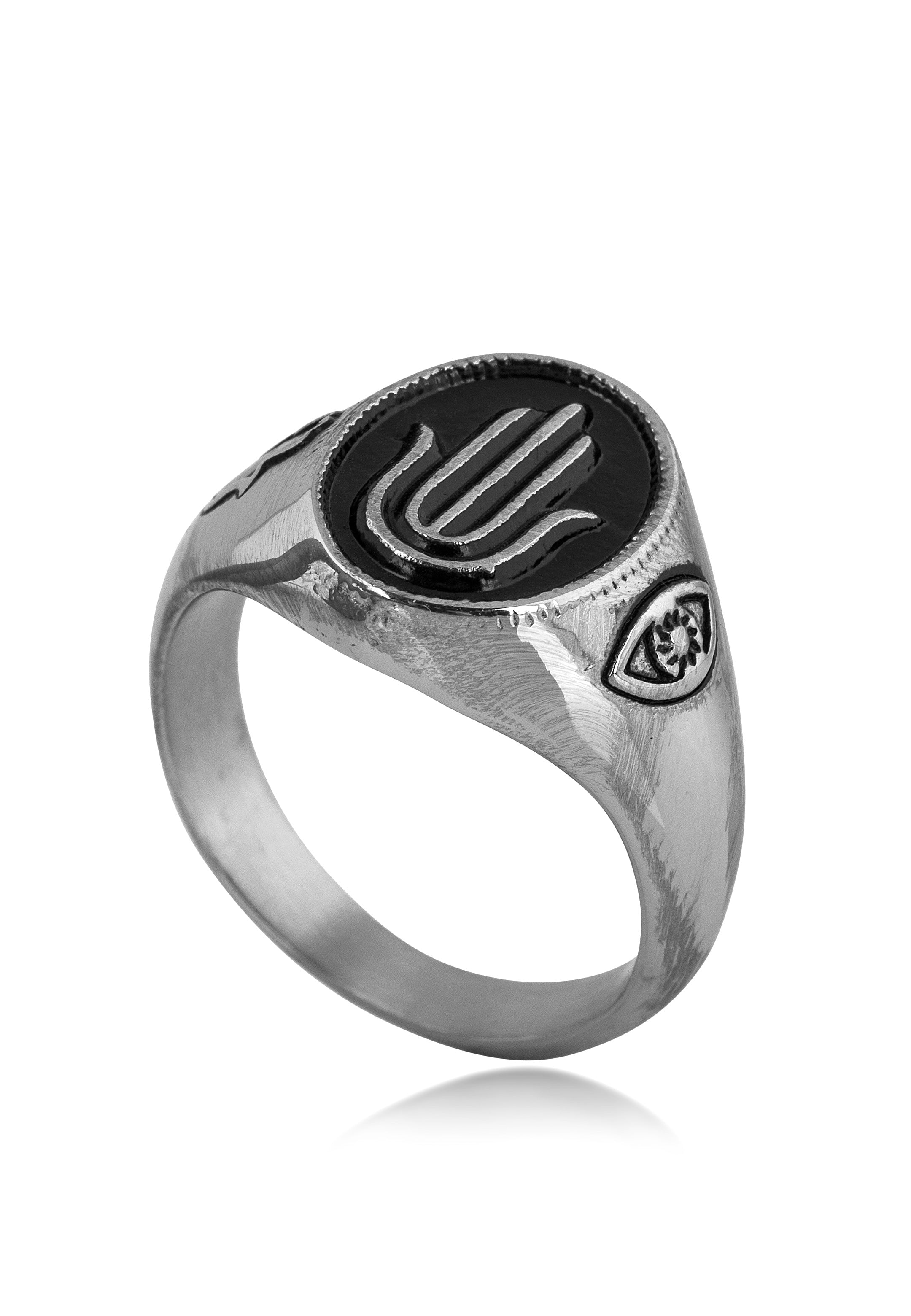 Akitsune-Hamsa-Ring-Hand-of-Fatima-Men-Women-Silver-2