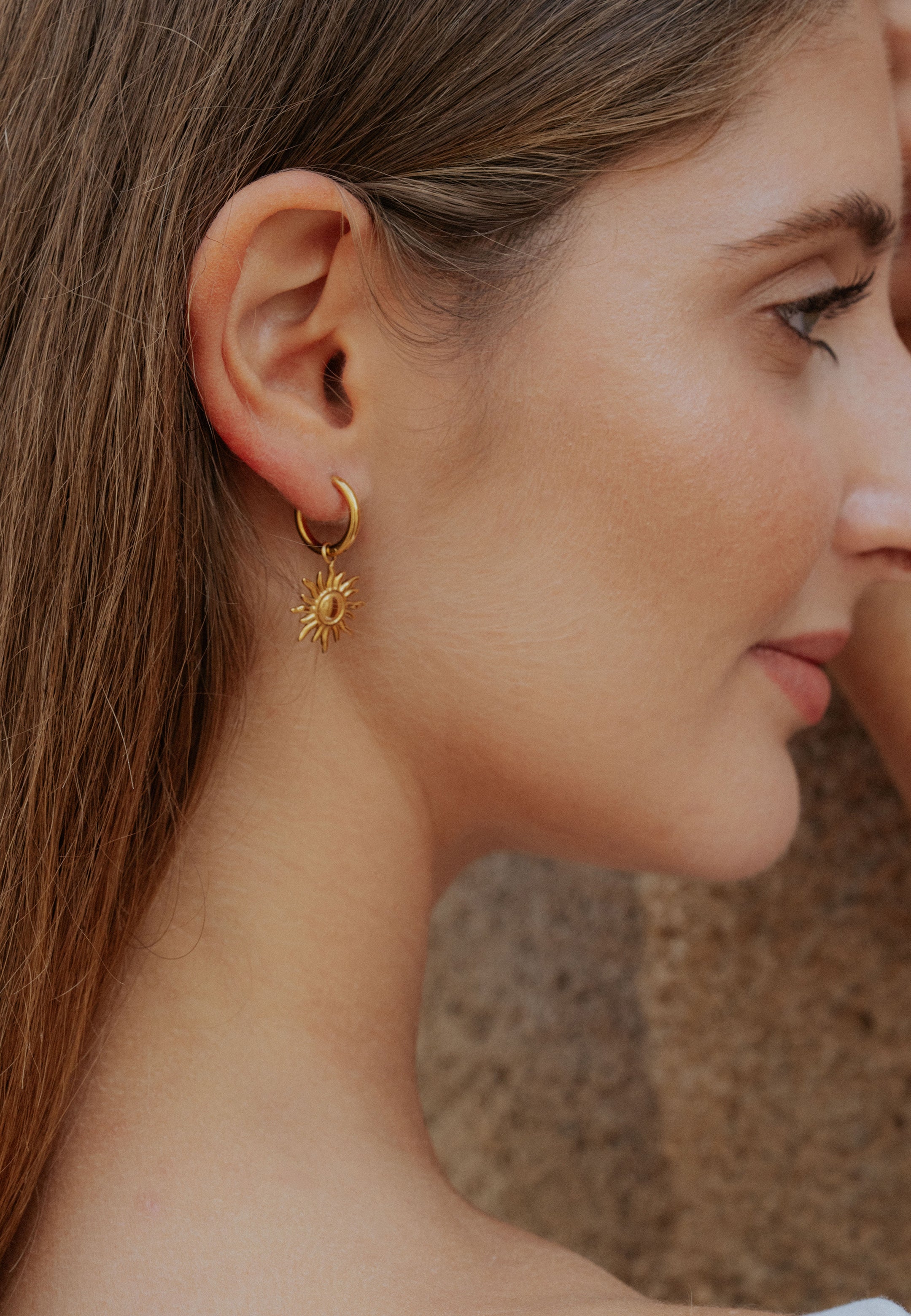 Kolczyk Haven Złoty