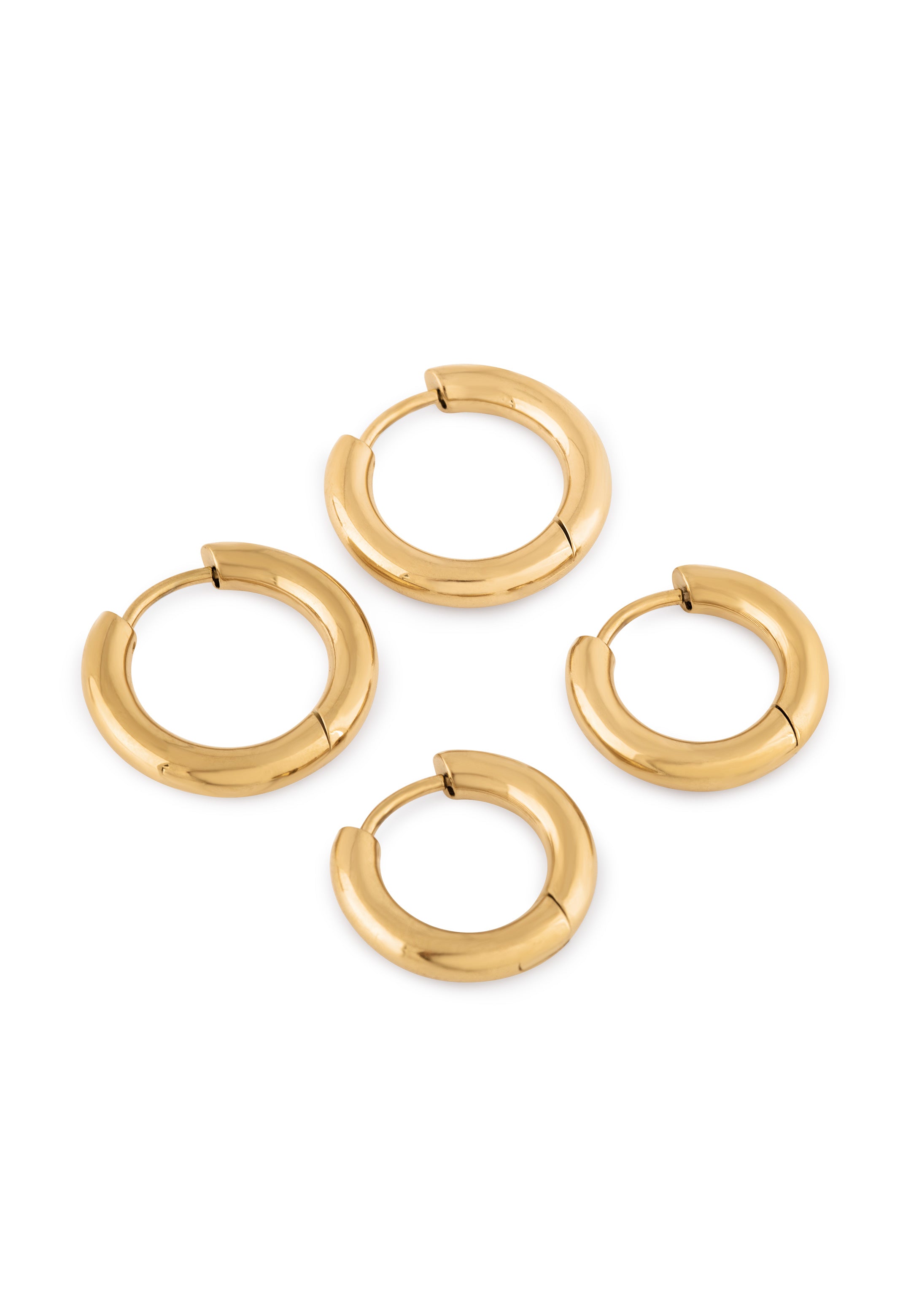 Kolczyk Lumina Złoty