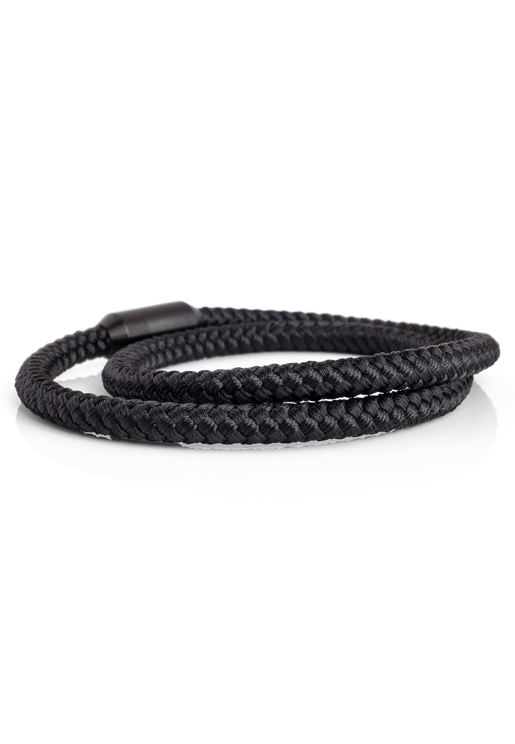 Akitsune-Mare-Nylon-Bracelet-Matte-Black-Black-Back