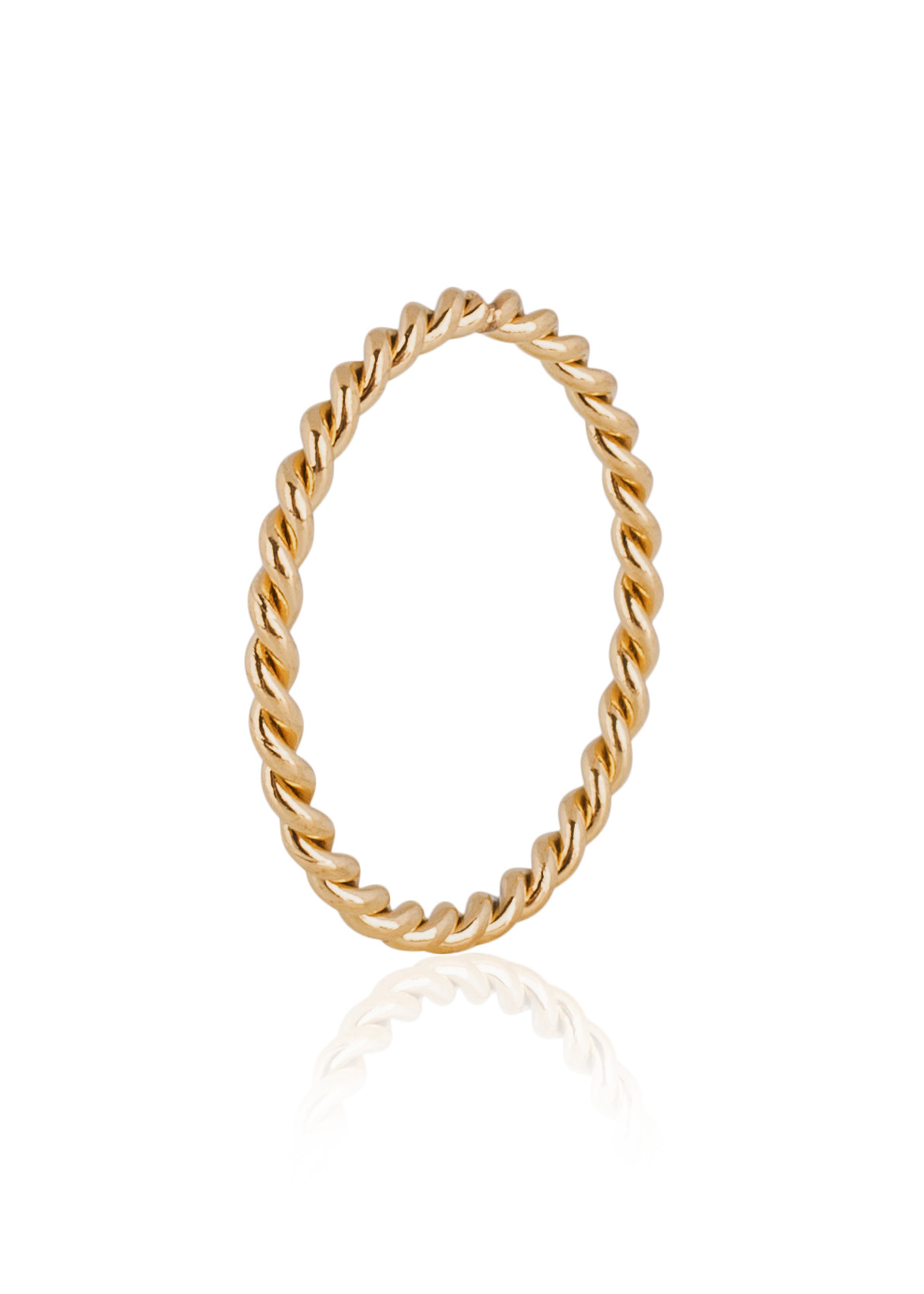 Akitsune-Mare-Wave-Ring-Gold