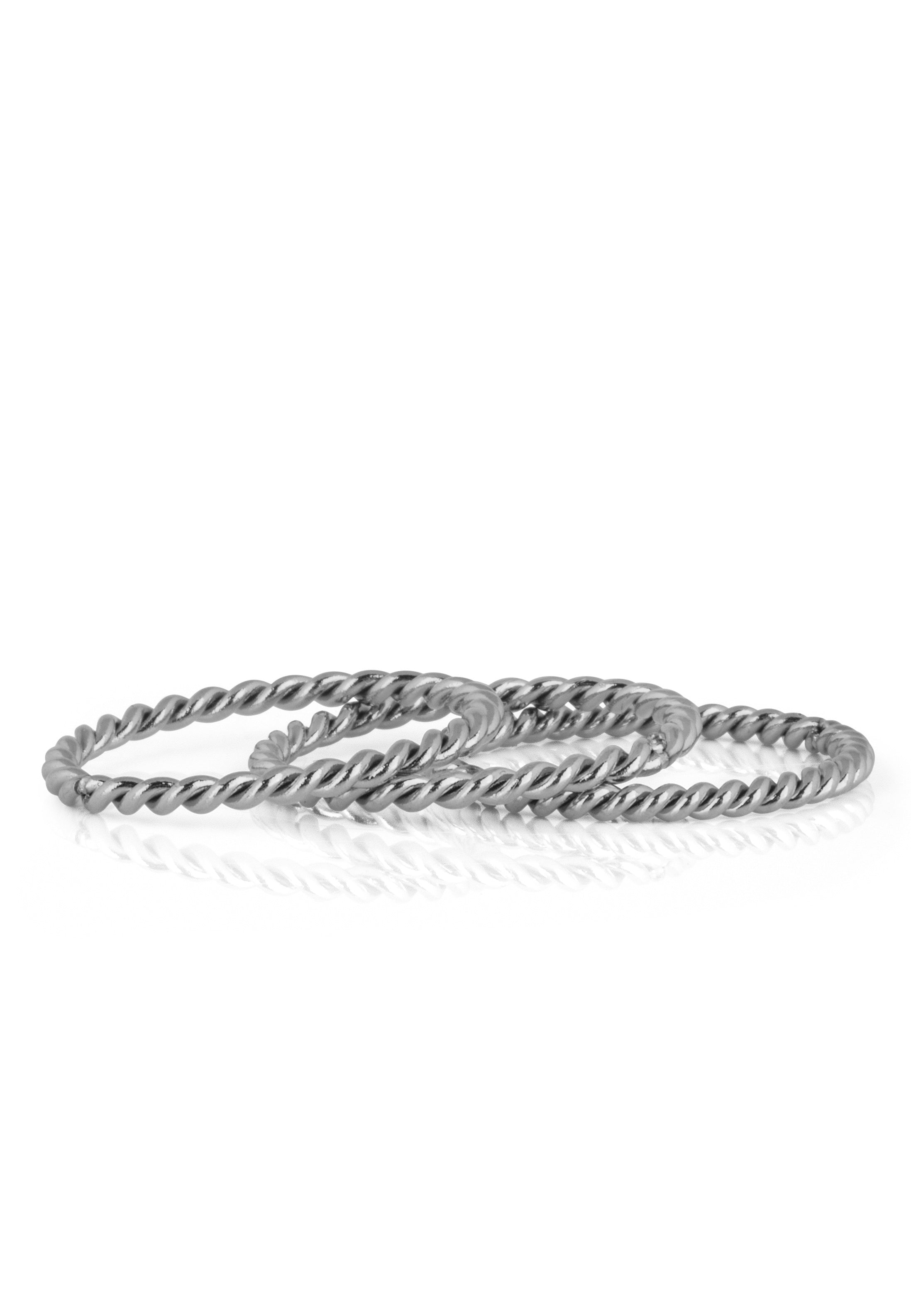 Akitsune-Mare-Wave-Ring-Silver-Set-3