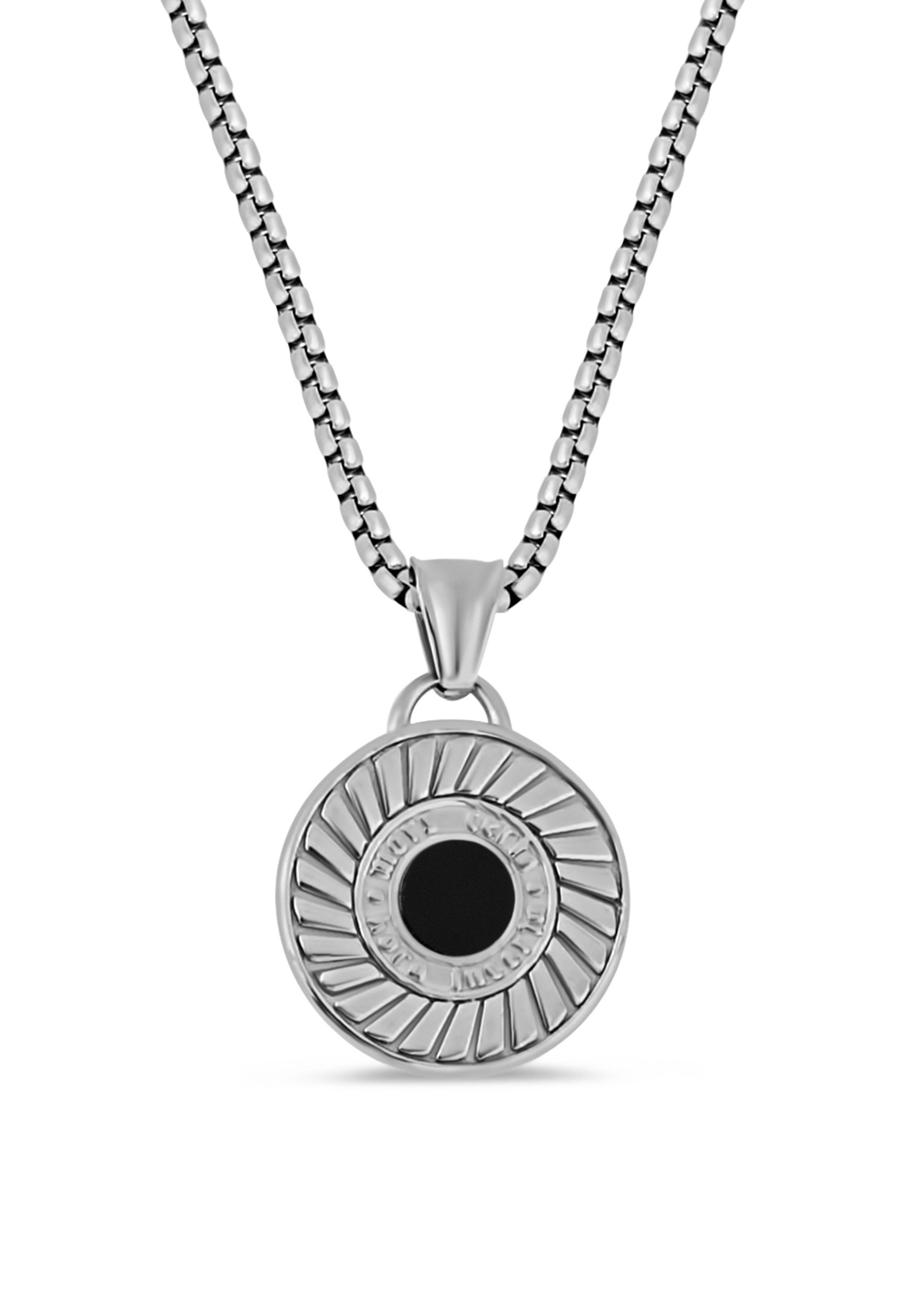 Akitsune-Mortis-Pendant-Silver-Medival-Front