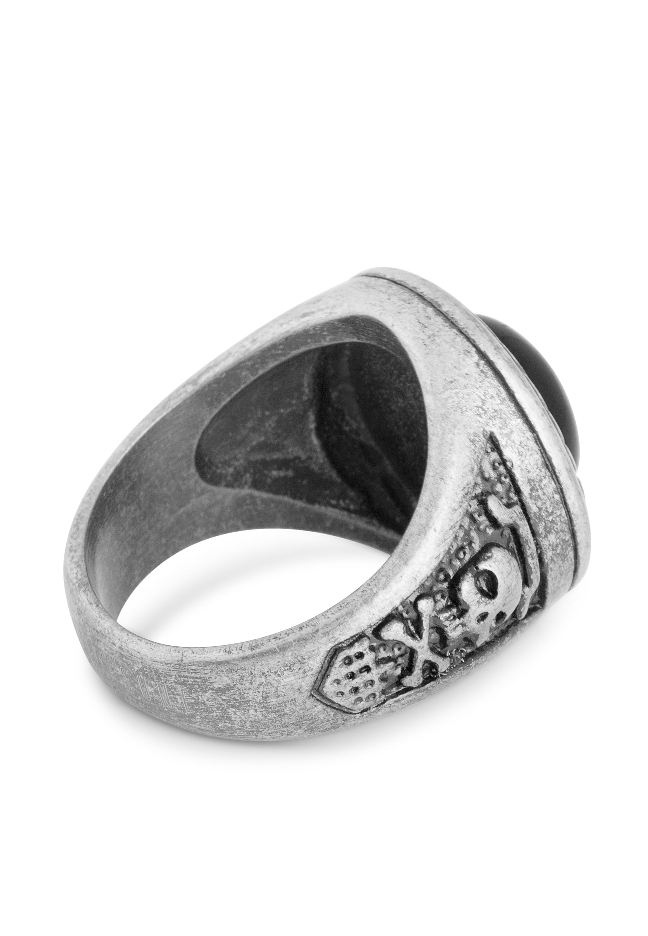 Akitsune-Mortis-Ring-Antique-Silver-Crusader-Signet-Medieval-Back