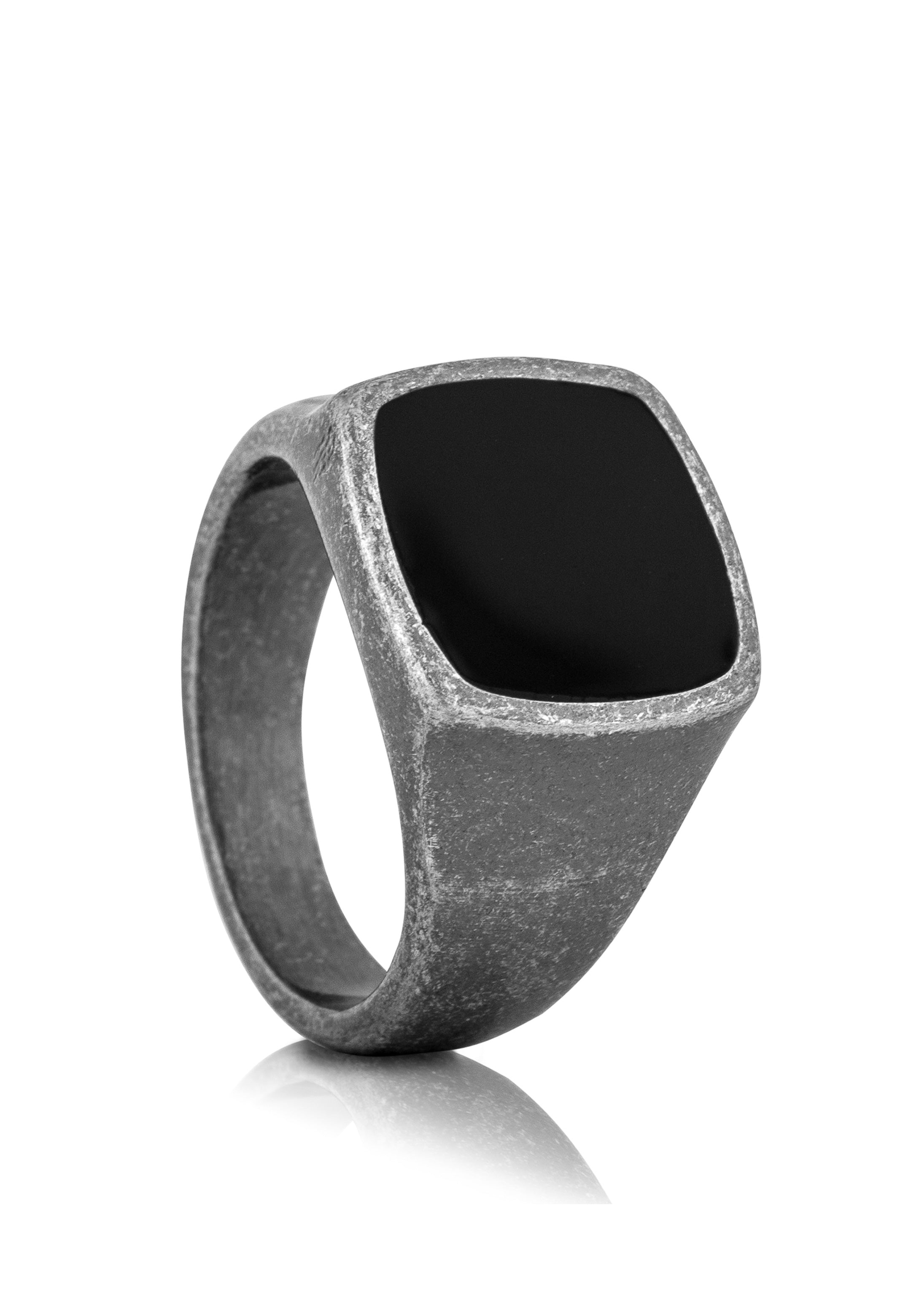 Akitsune-Opus-Ring-Antique-Silver-Up-Front