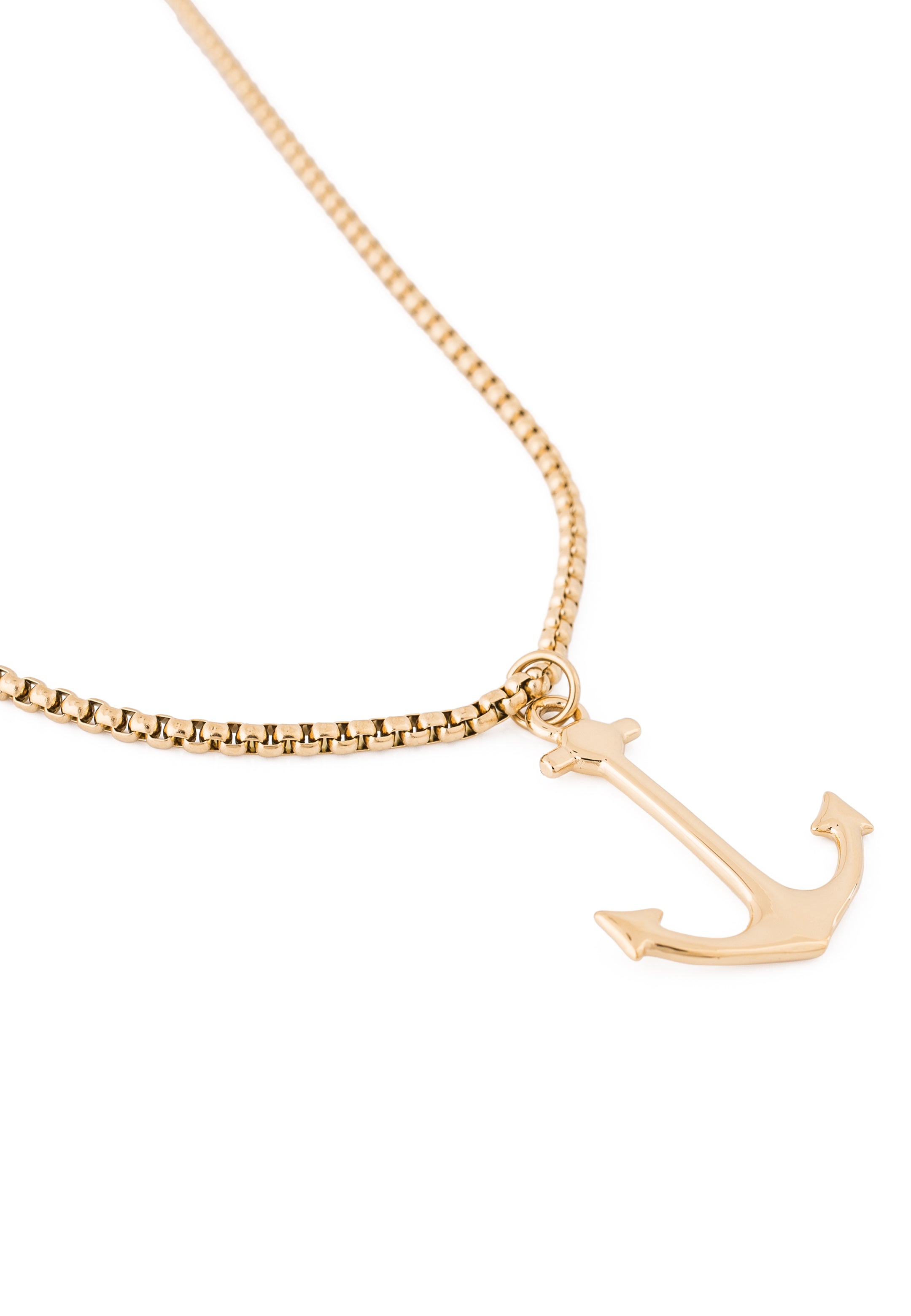 Akitsune-Portus-Anchor-Pendant-Necklace-Gold-70-cm-3