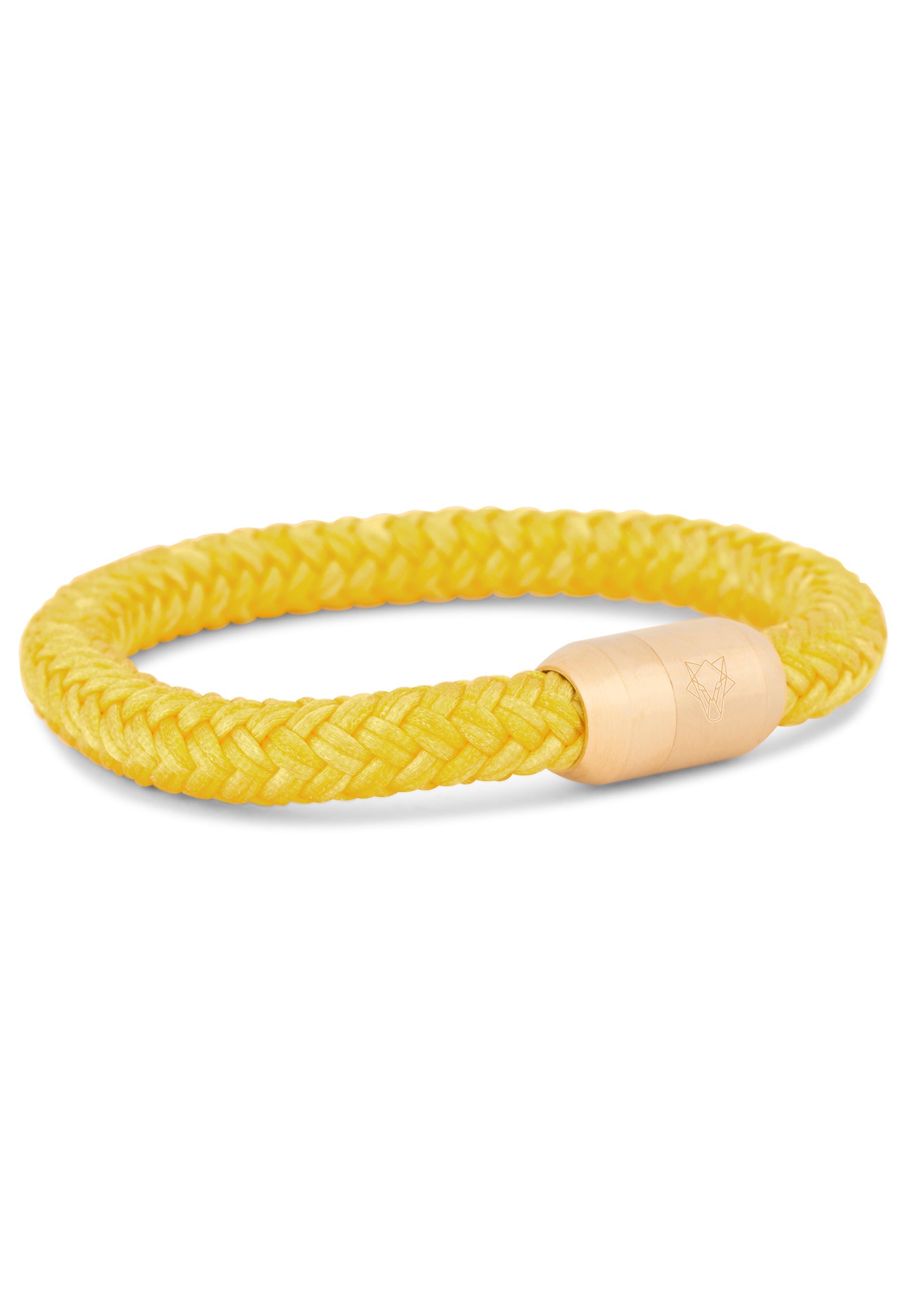 Akitsune-Portus-Nautical-Bracelet-Matte-Gold-Yellow-Side