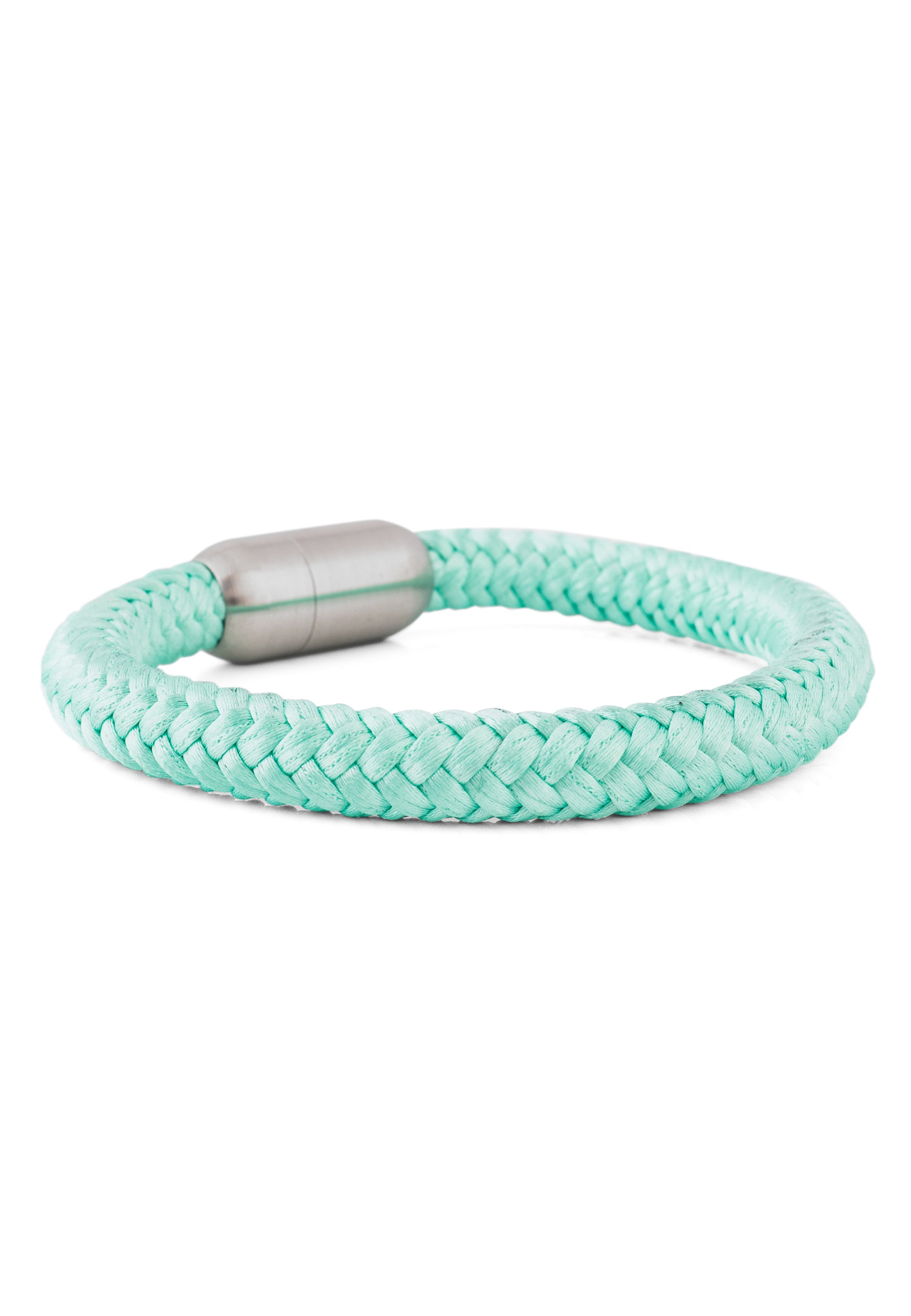 Akitsune-Portus-Nautical-Rope-Bracelet-Silver-Mintgreen-4