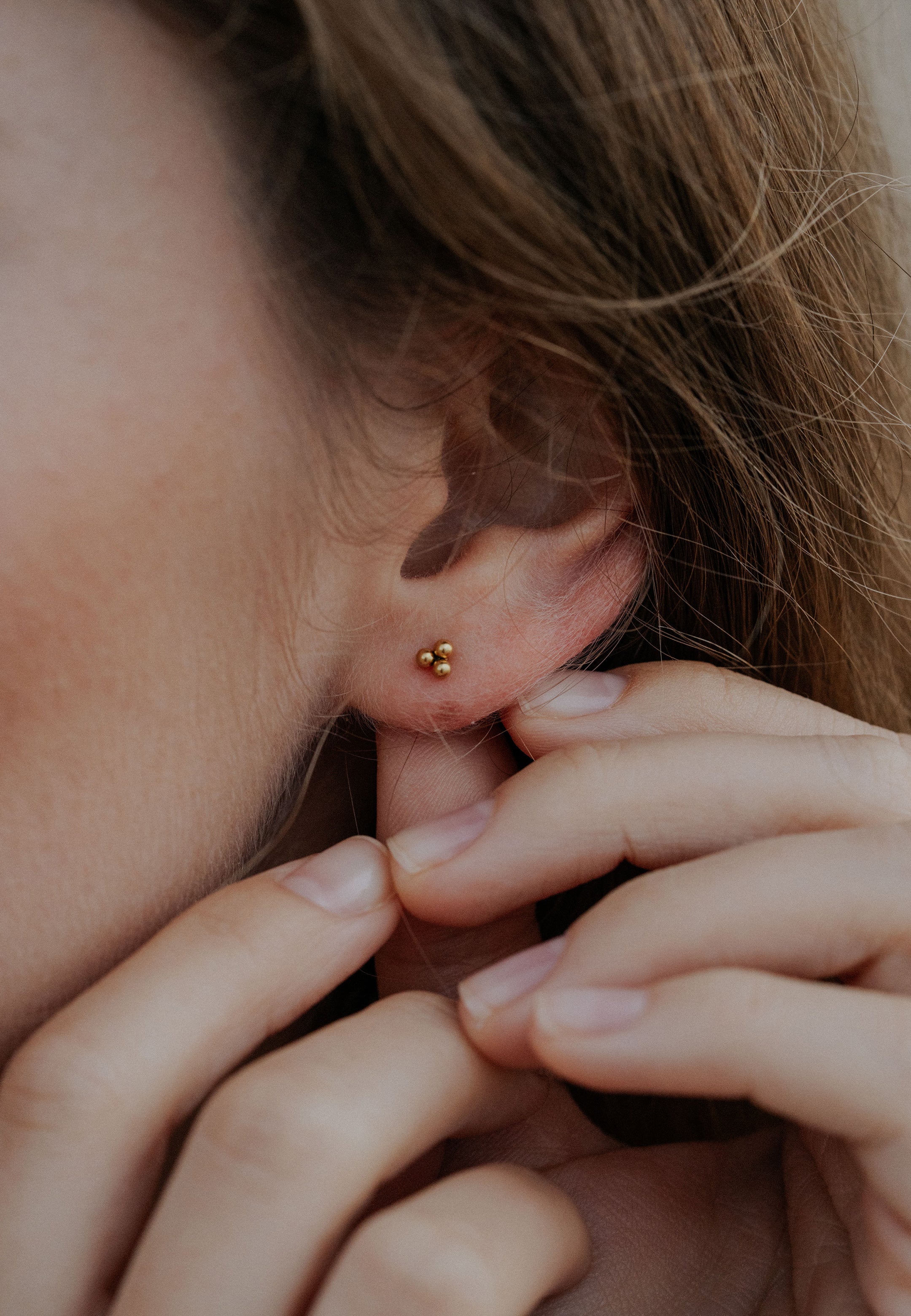 Boucle d’Oreille Pure Or