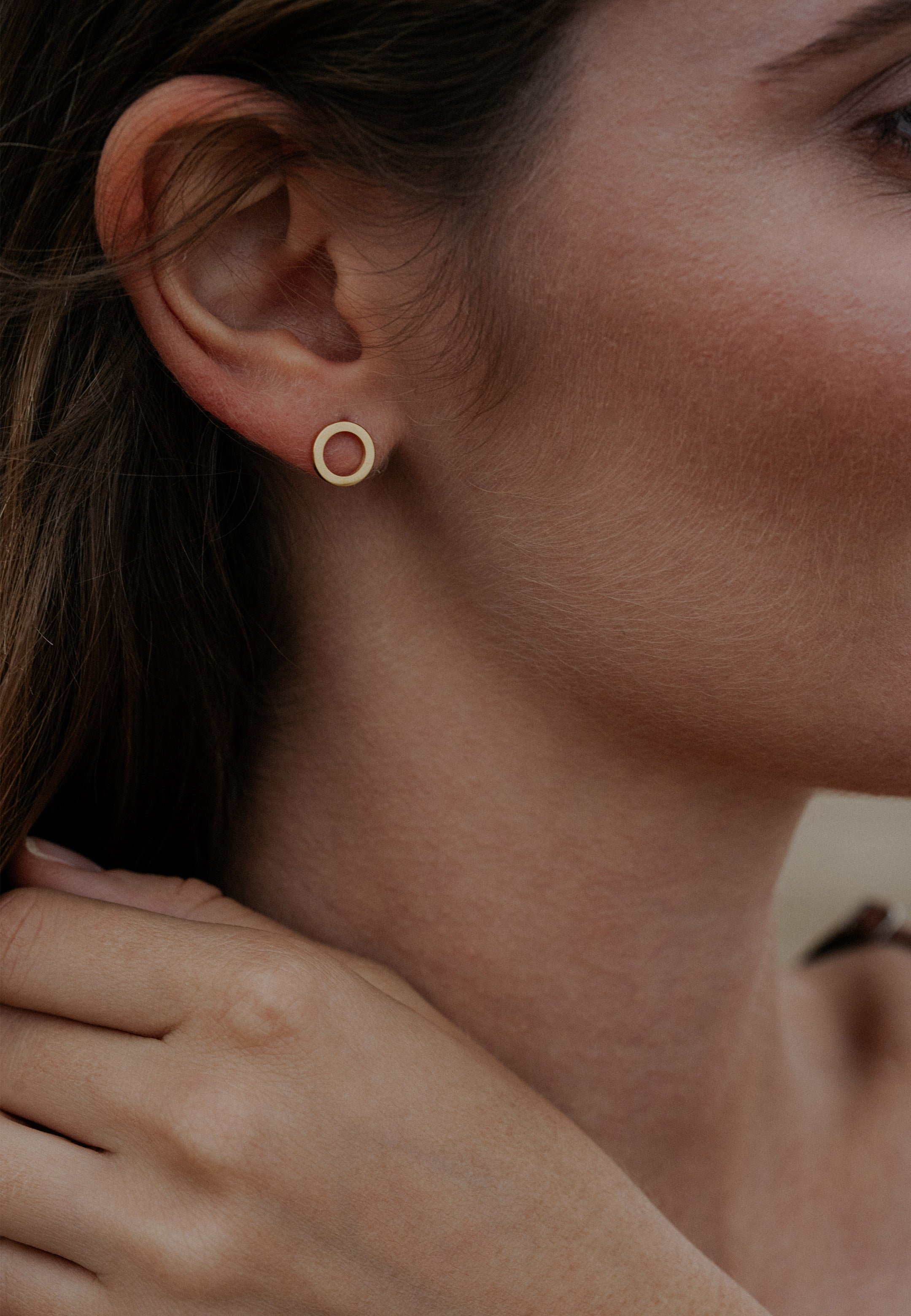 Kolczyk Purity Złoty