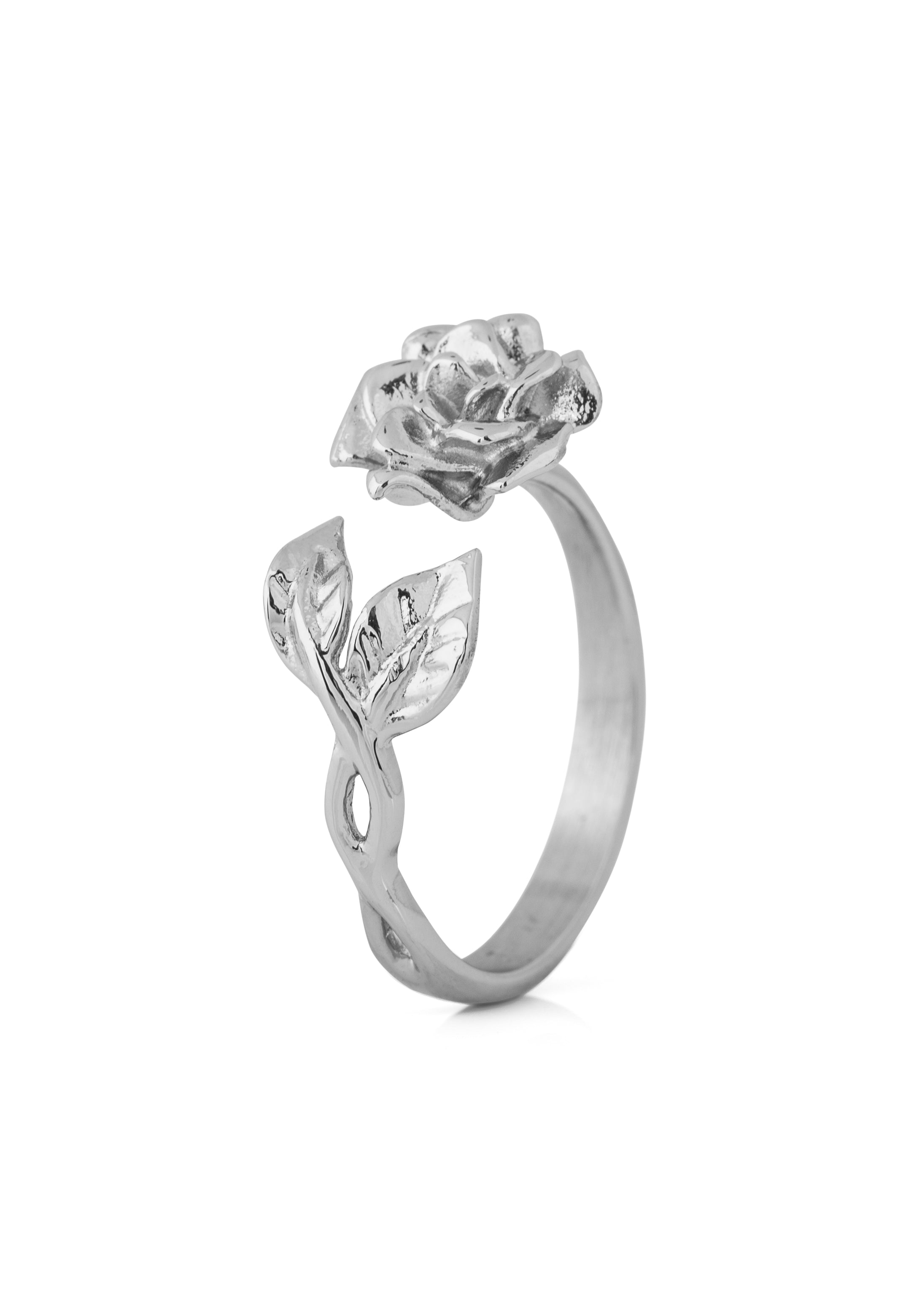 Akitsune-Rosa-Ring-Silver-Stainless-Steel-5