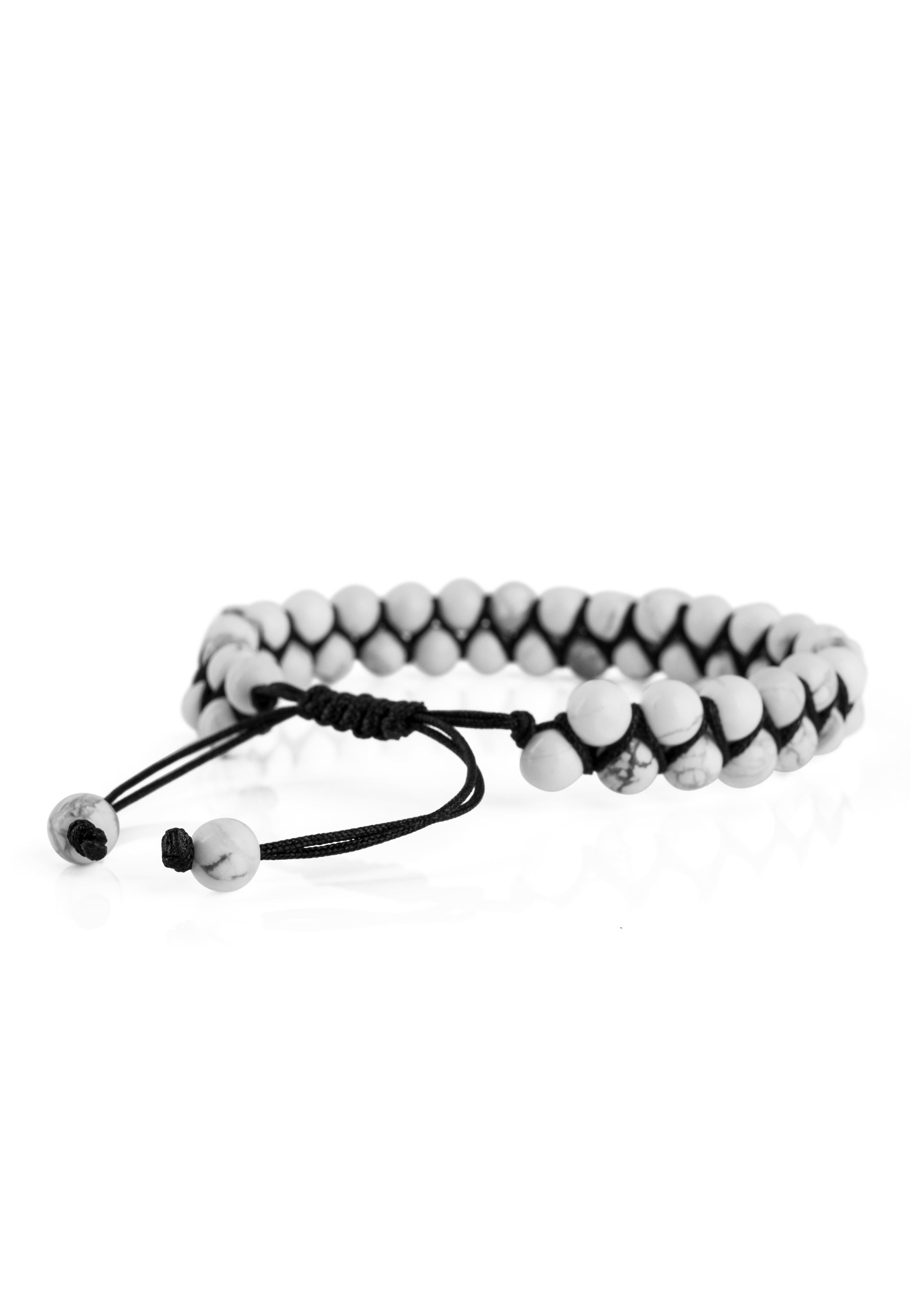 Akitsune-Sensei-Beaded-Bracelet-Marble-White-4