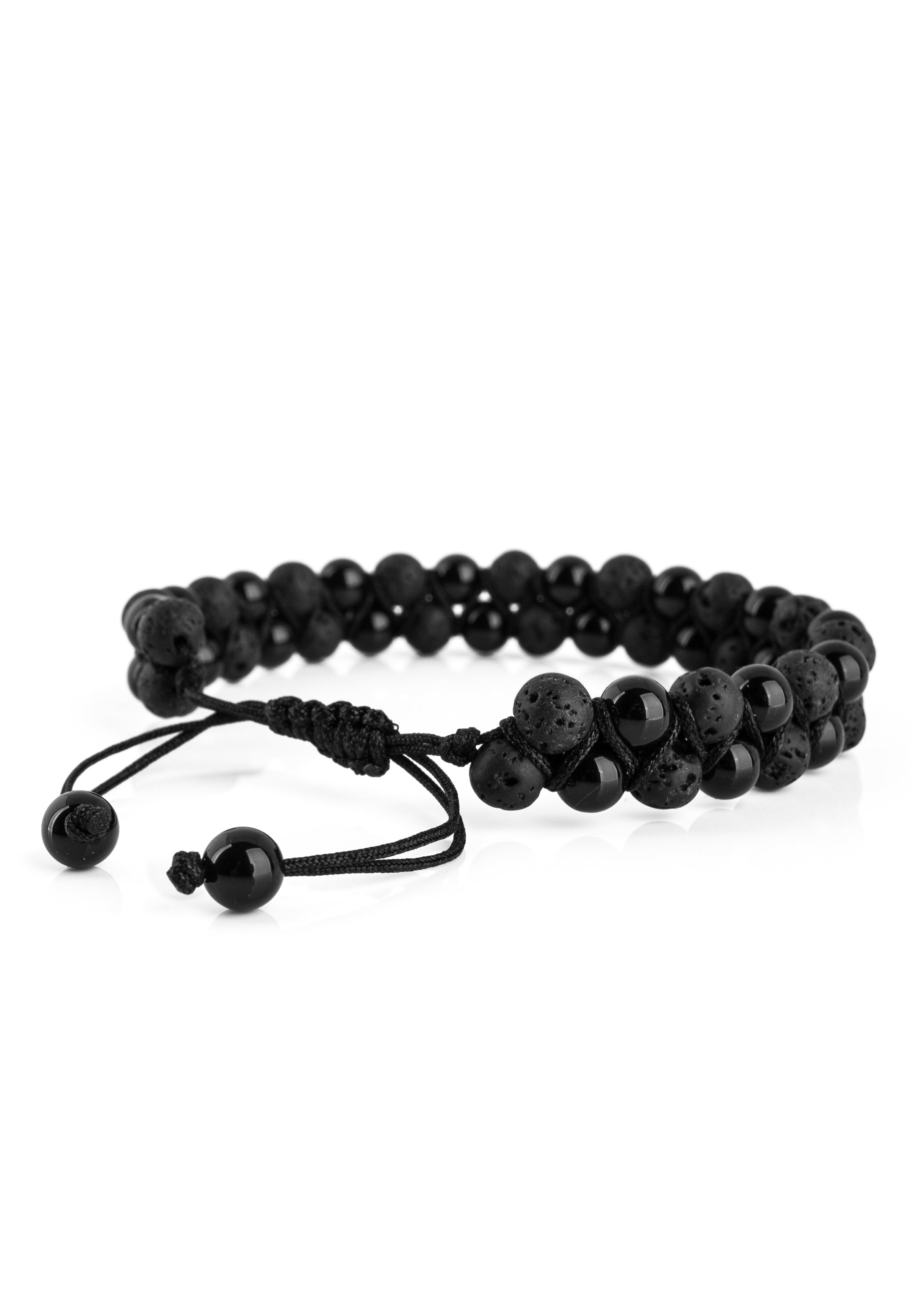 Akitsune-Sensei-Beaded-Bracelet-Onyx-Lava-stone-4