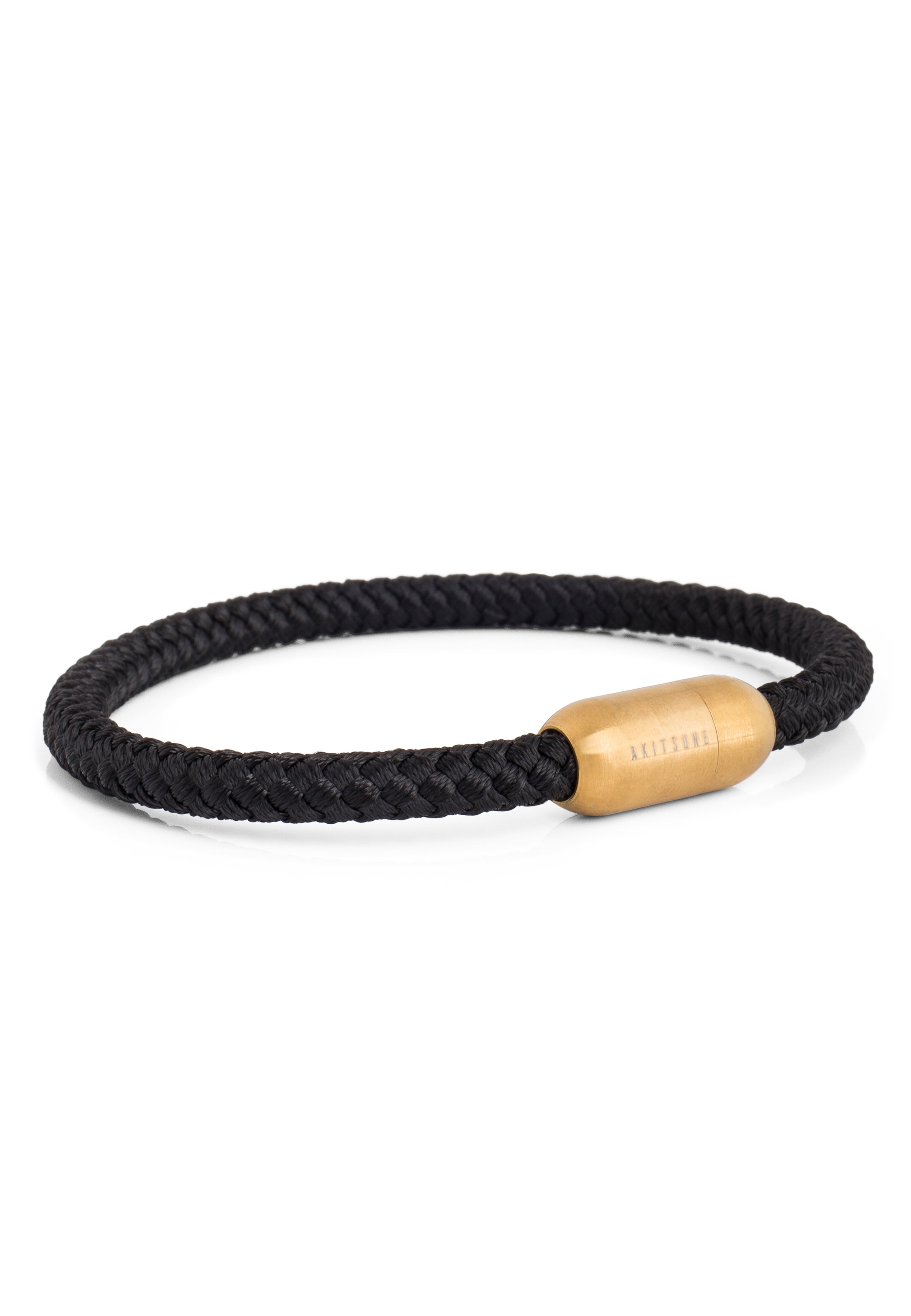 Akitsune-Silvus-Nylon-Bracelet-Gold-Black-2