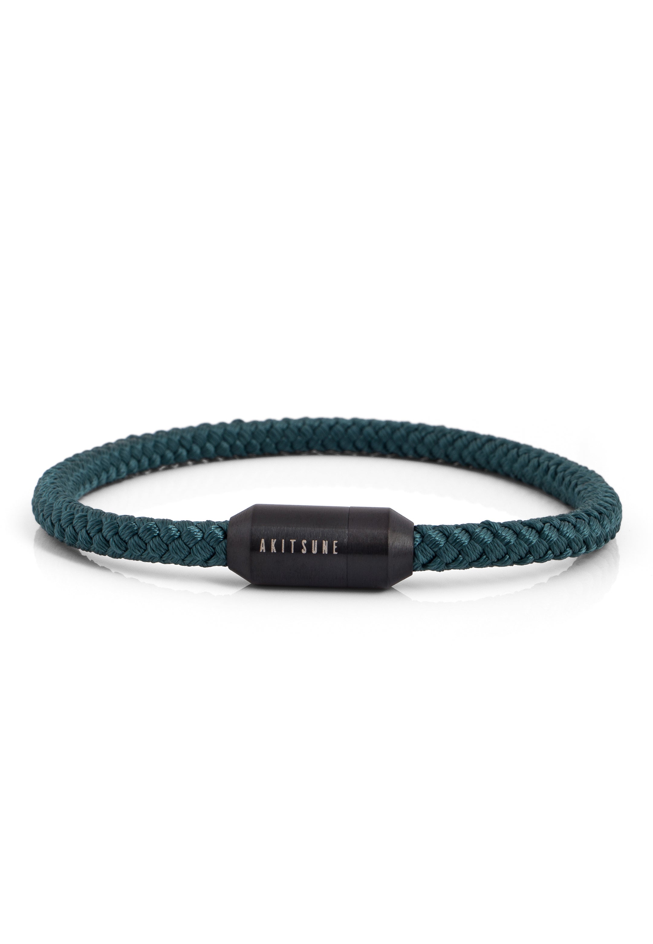 Akitsune-Silvus-Nylon-Bracelet-Matte-Black-Dark-Green-3