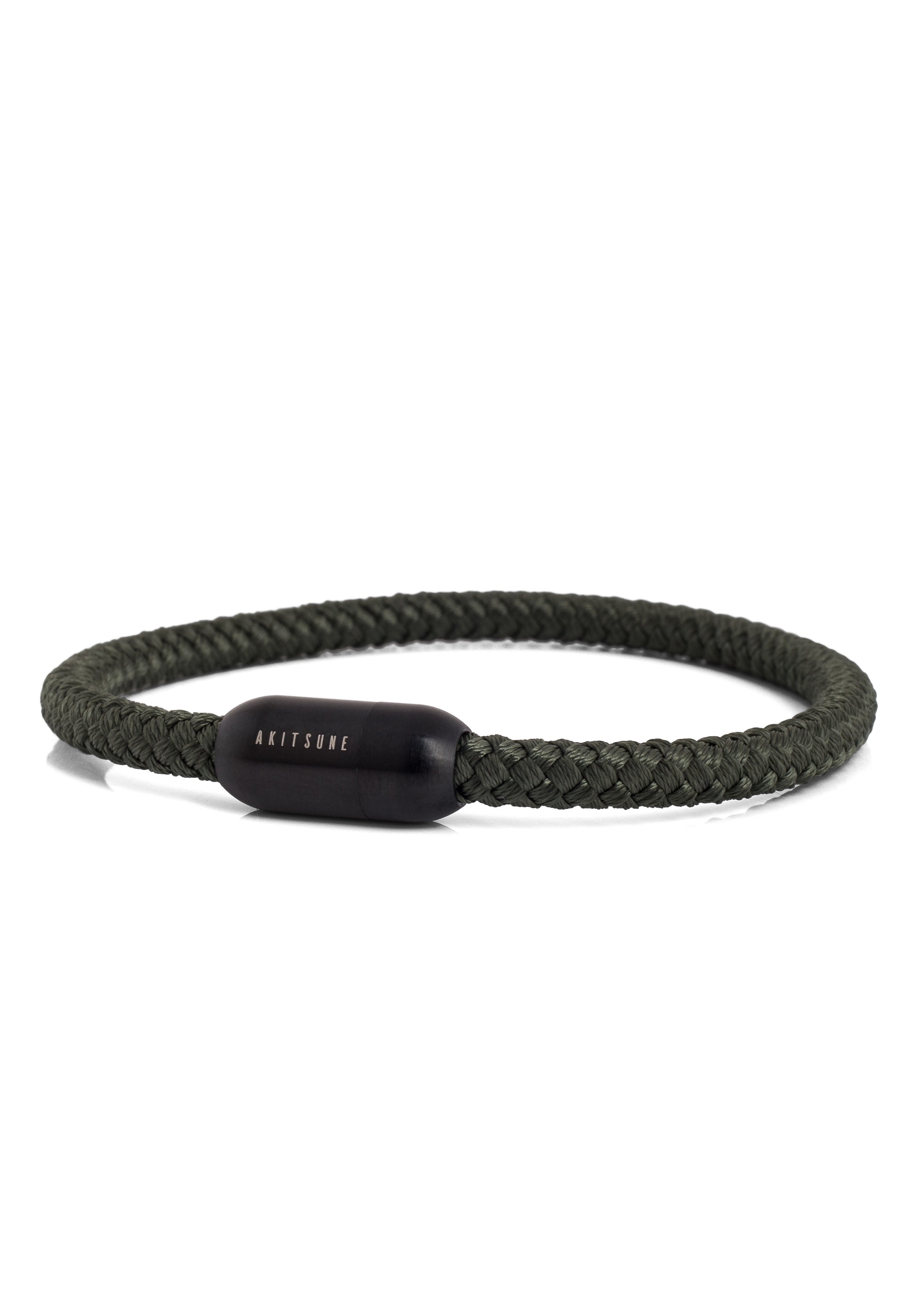 Akitsune-Silvus-Nylon-Bracelet-Matte-Black-Olive-3