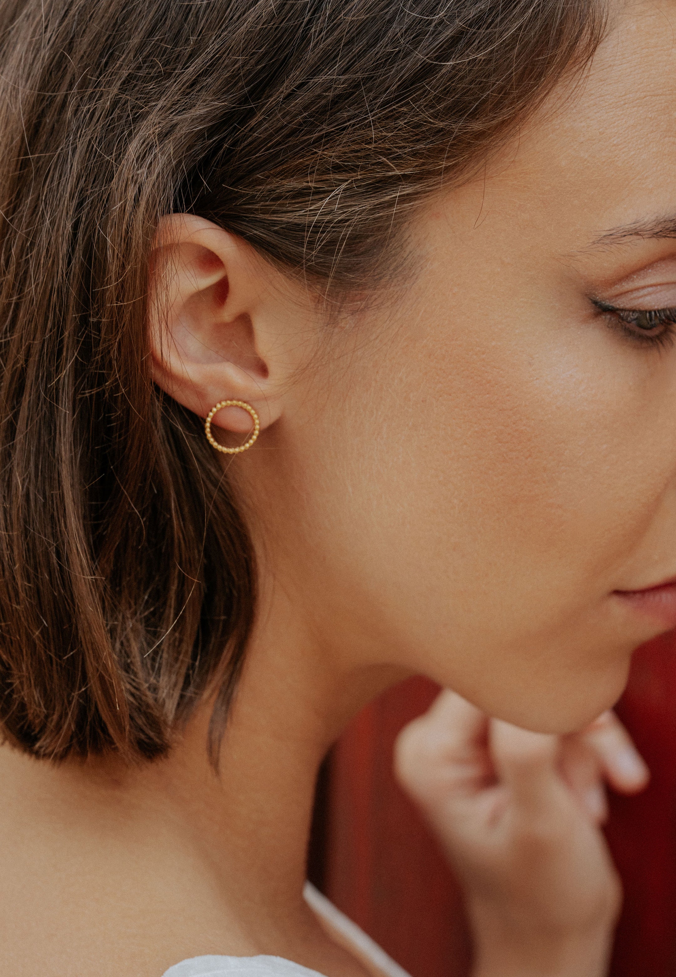 Boucle d’Oreille Solace Or