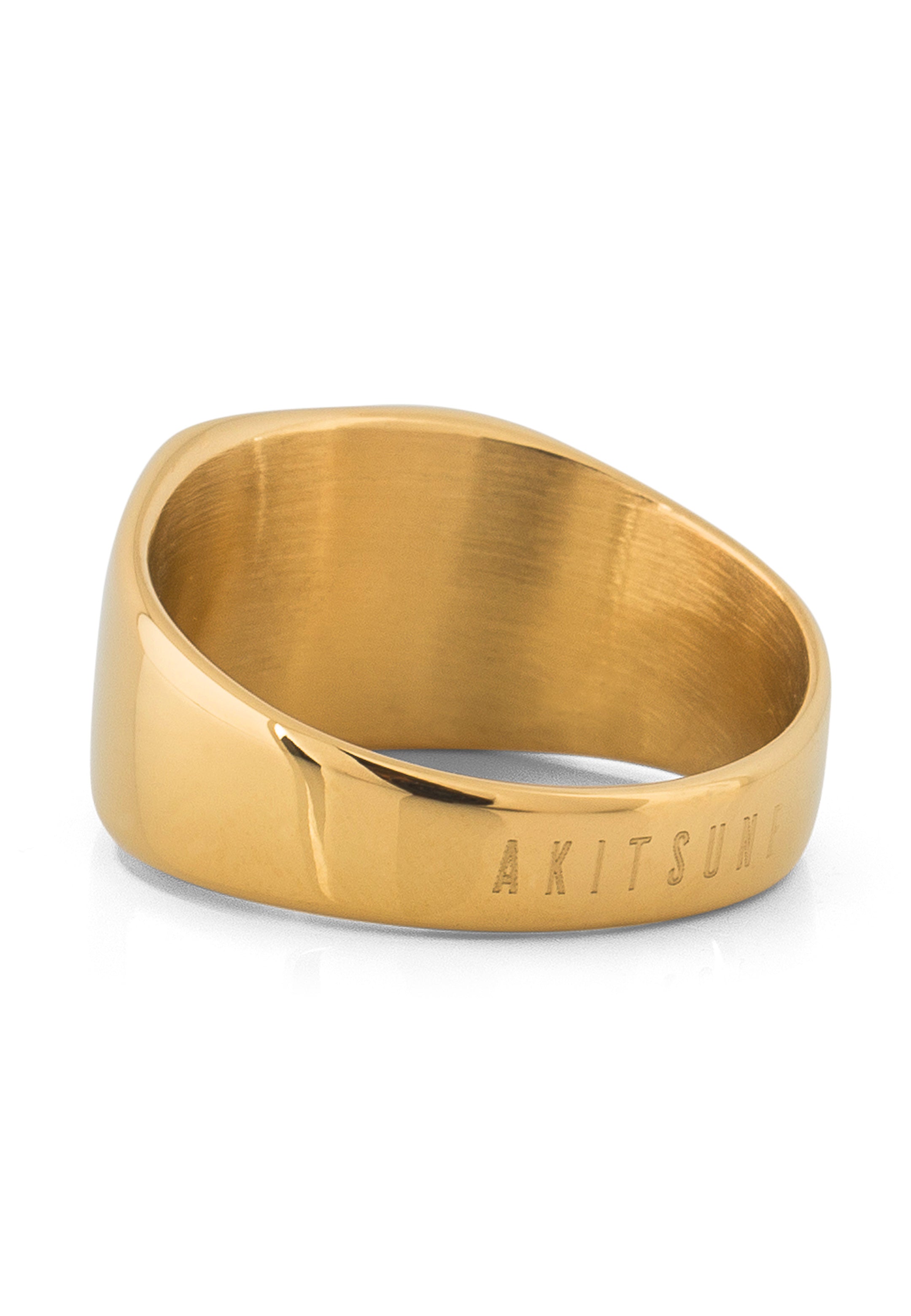 Akitsune-Solida-Signet-Ring-Gold-Slim-Back