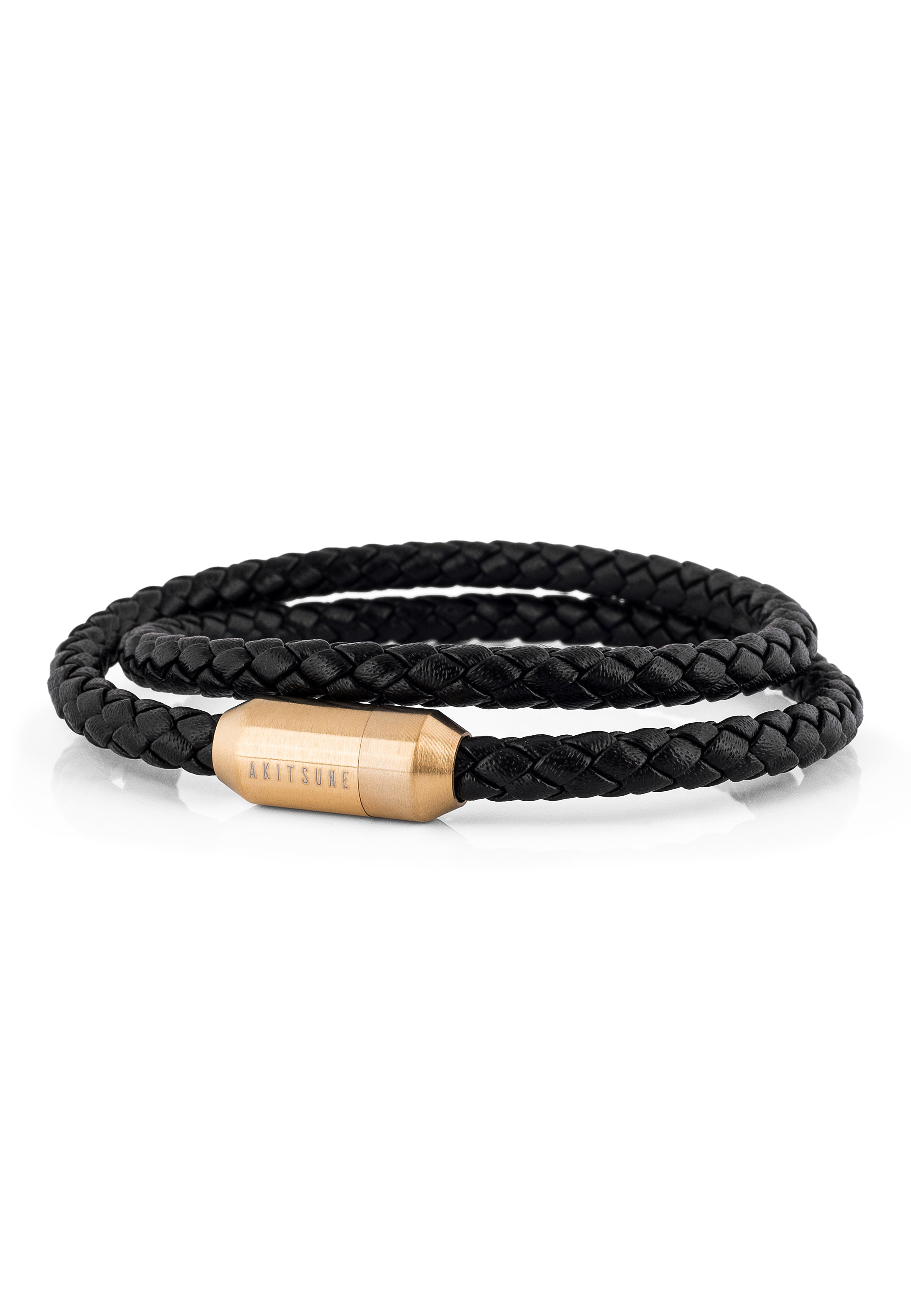 Akitsune-Suprema-Bracelet-Gold-Black-Front