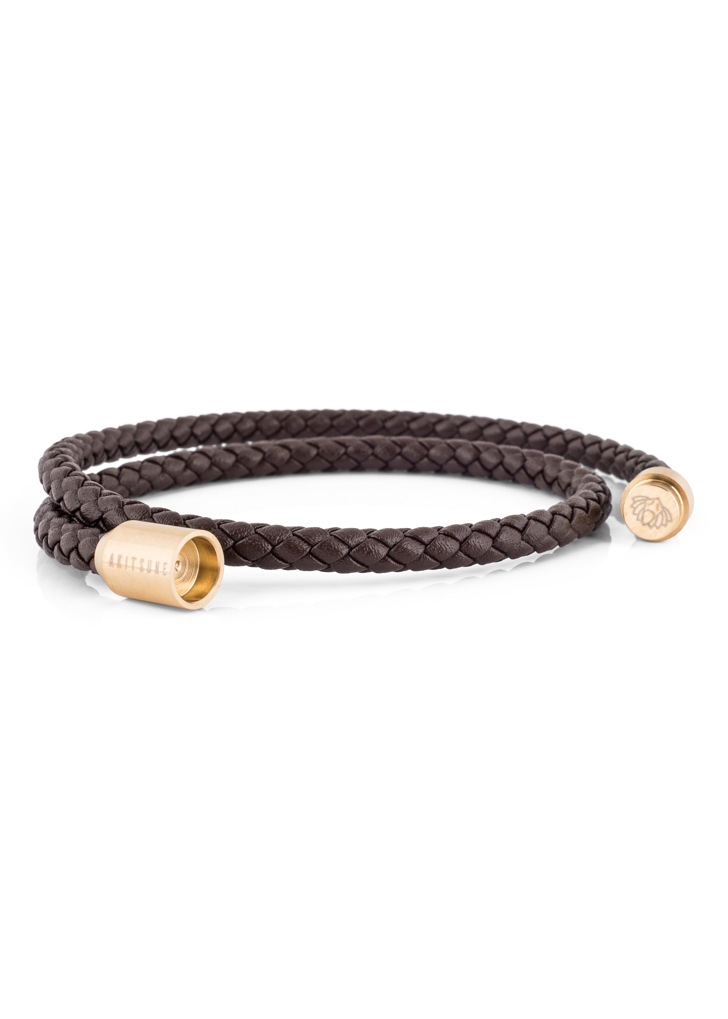 Akitsune-Suprema-Bracelet-Gold-Brown-Open