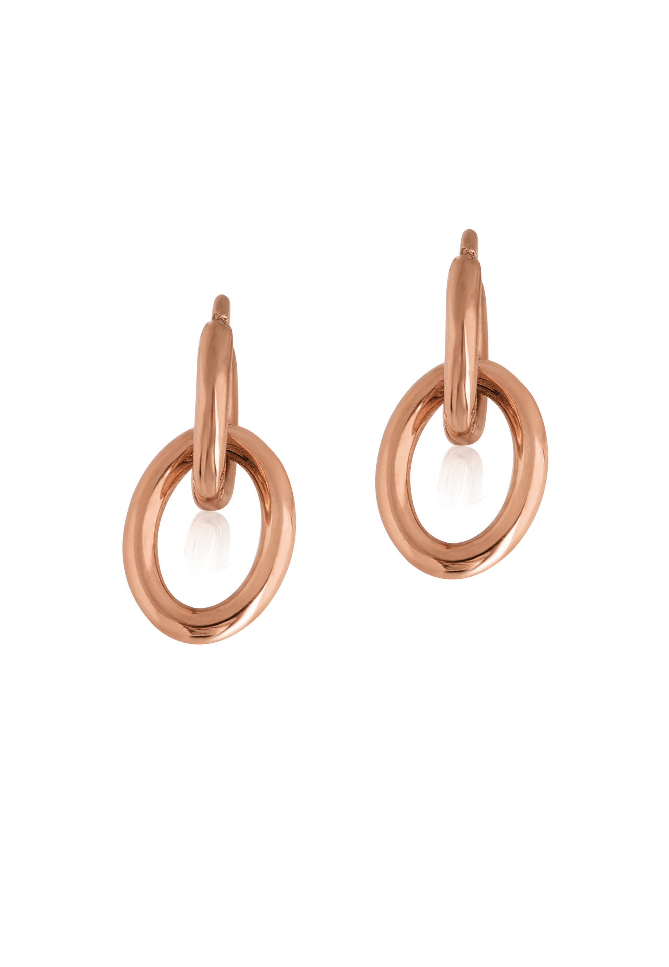 Akitsune-Unity-Earrings-Rose-Gold