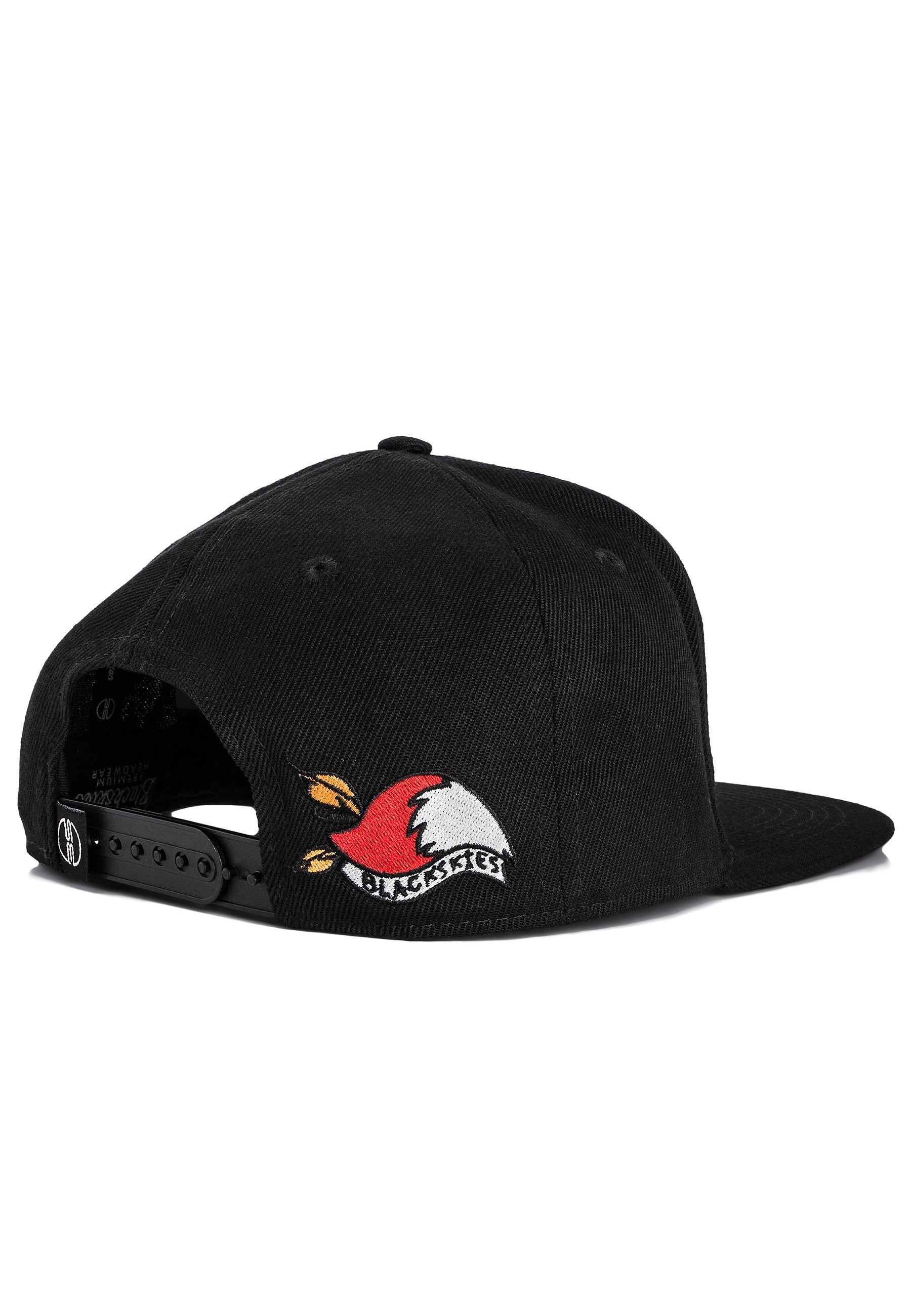 All-We-Have-Snapback-Cap-Black-Fox-Tattoo-Neo-Traditional-Back-Tail