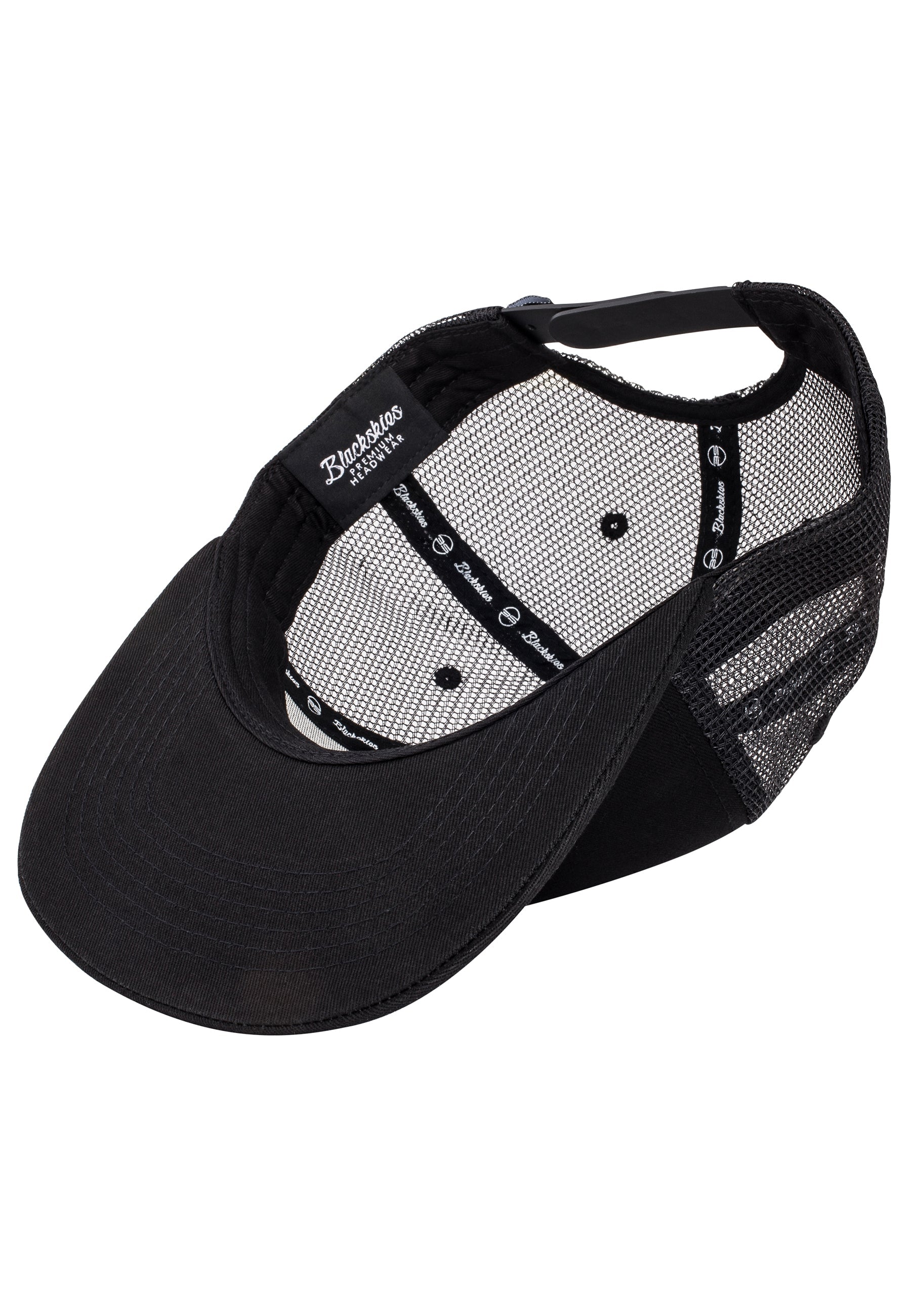 Anthem-Trucker-Snapback-Cap-Black-Flat-Mesh