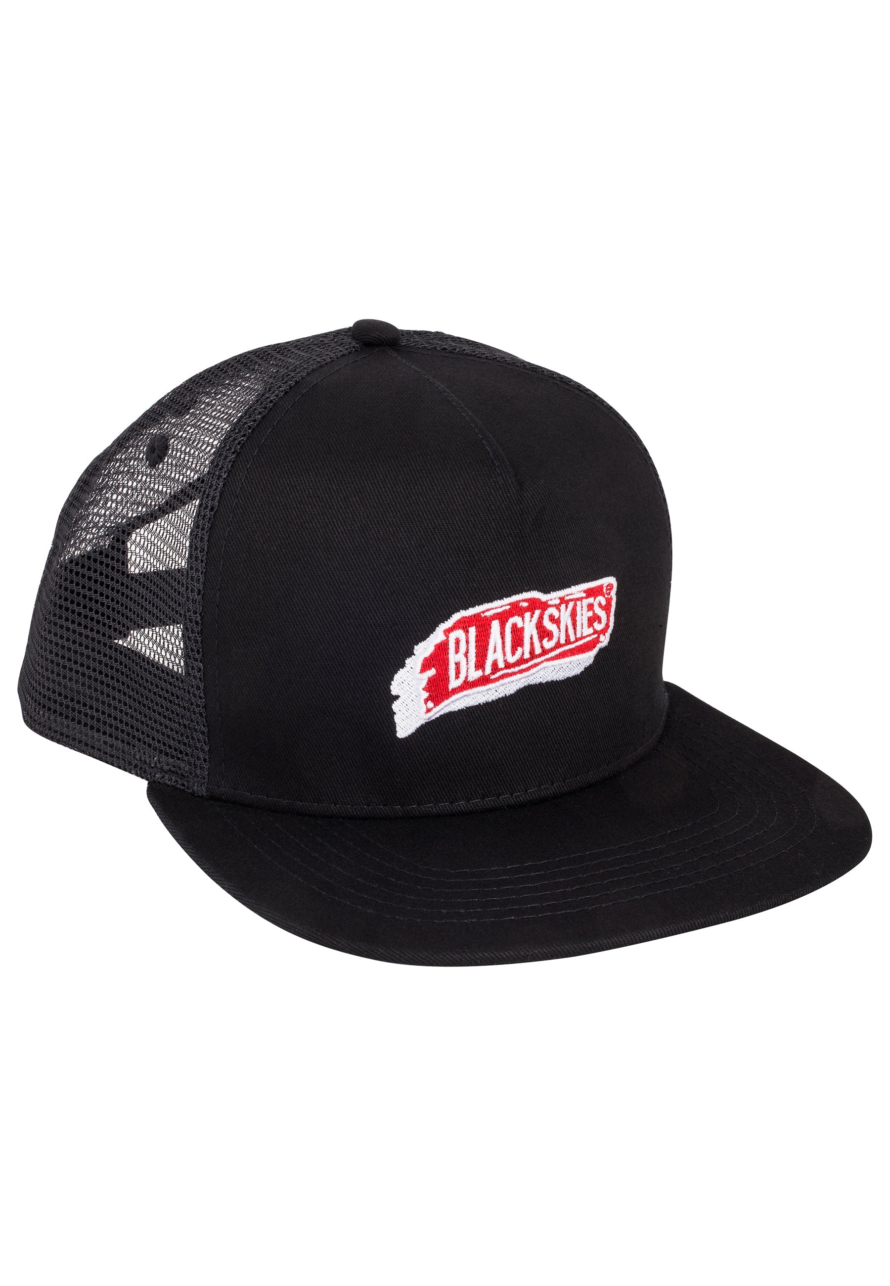 Anthem-Trucker-Snapback-Cap-Black-Side