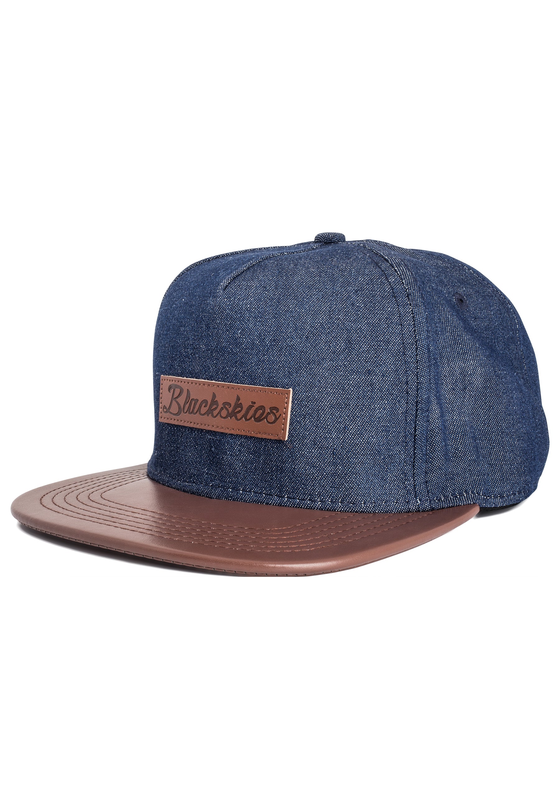 Blackskies-Aion-Snapback-Cap-Denim