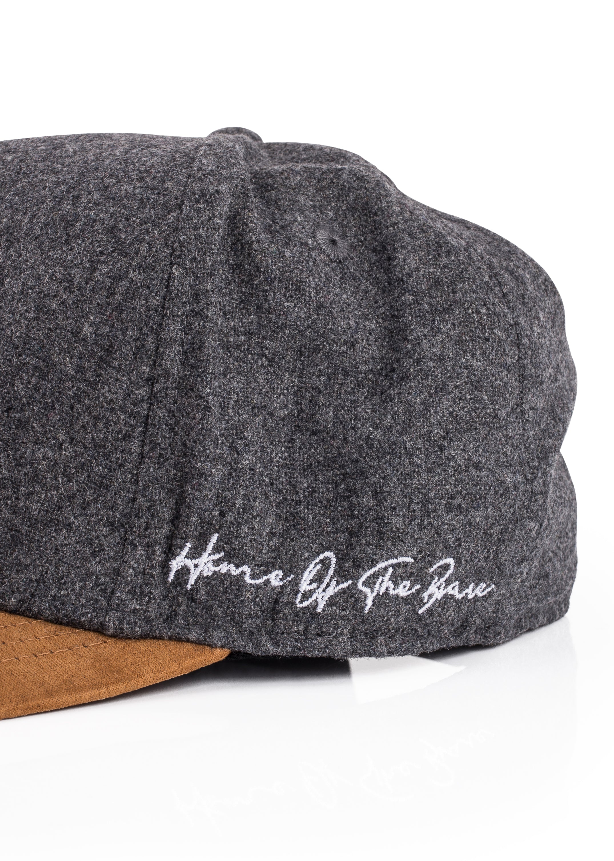 Blackskies-B-Script-Flannel-Snapback-Cap-Grey-Premium-Hat-4